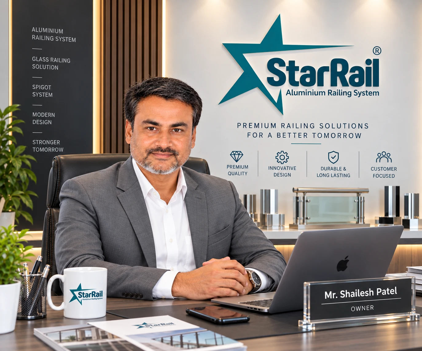 Mr. Shailesh Patel – Founder & Managing Director, Star Rail
