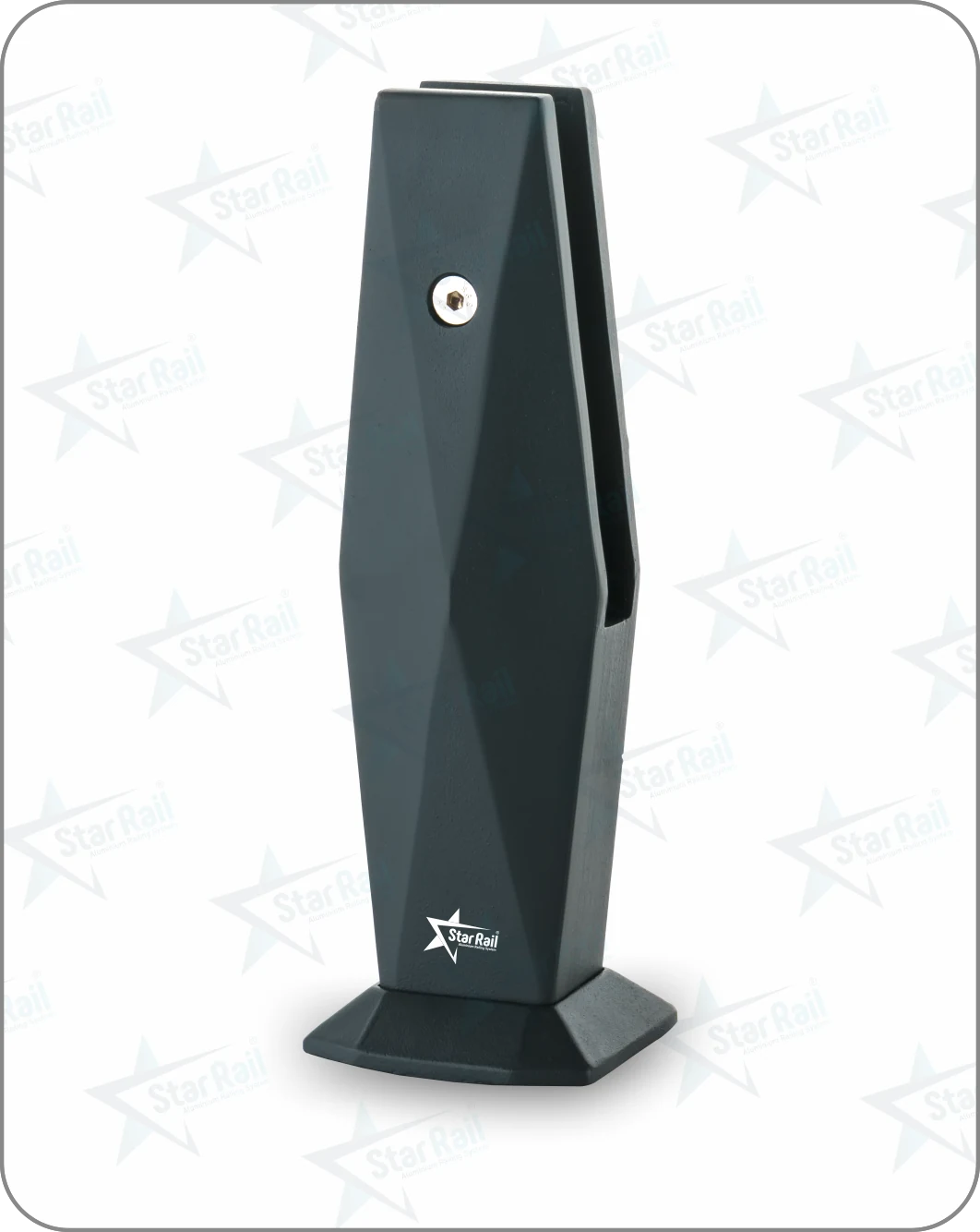 Diamond Spigot SRS-06 - Architectural Aluminium Glass Railing Hardware | Star Rail Gujarat Wholesaler