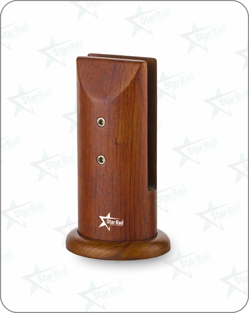 Oval Spigot SRS-09 - Architectural Aluminium Glass Railing Hardware | Star Rail Gujarat Wholesaler