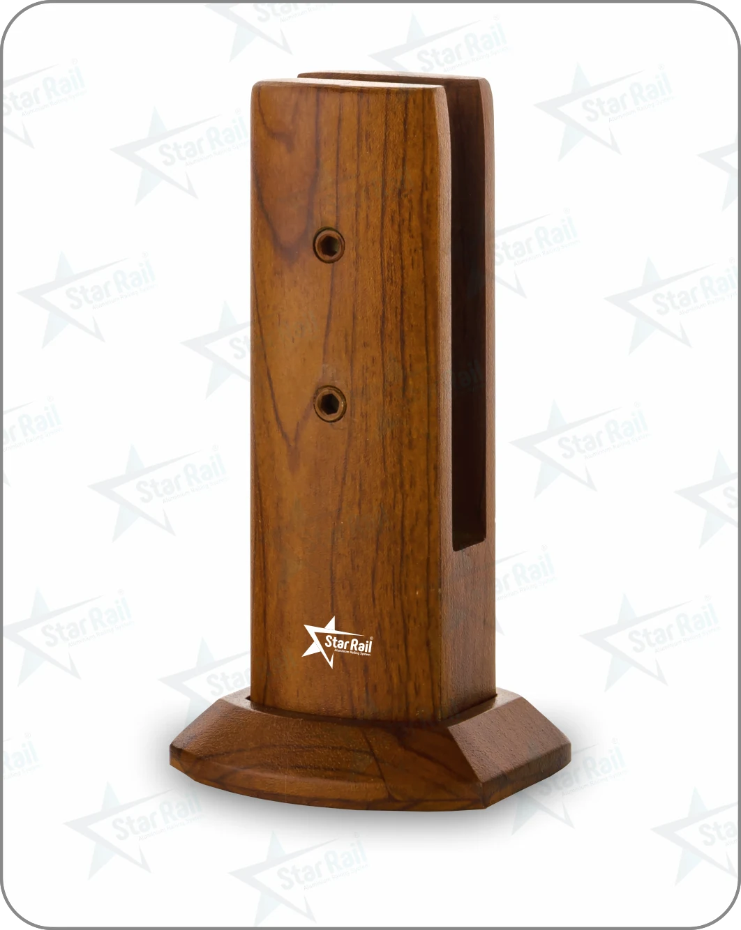 Small Oval Spigot SRS-19 - Architectural Aluminium Glass Railing Hardware | Star Rail Gujarat Wholesaler