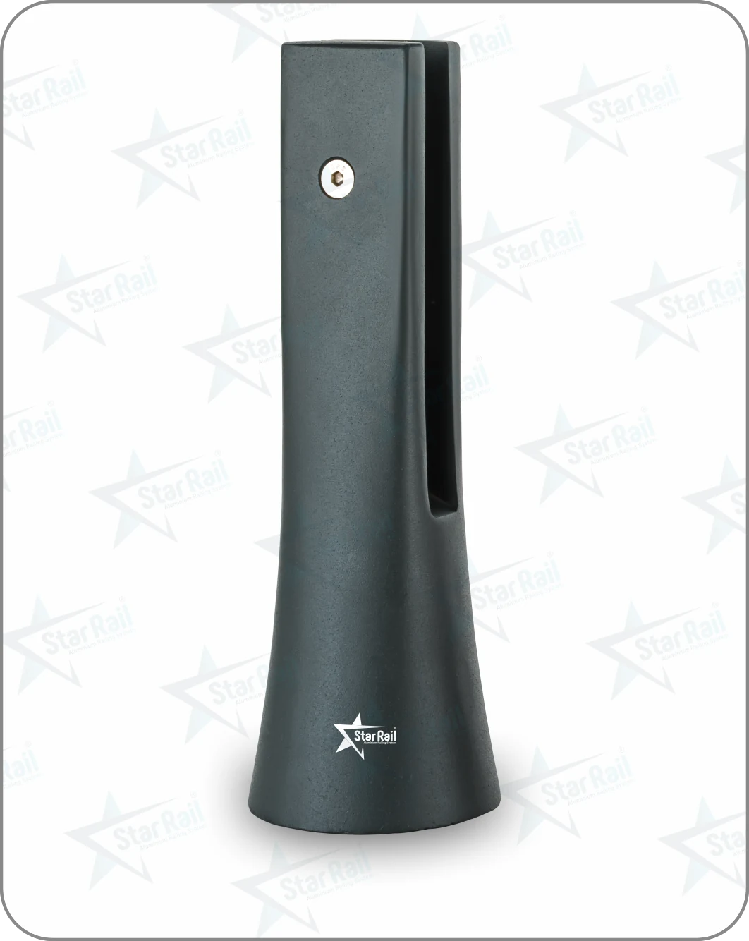Square Round Spigot SRS-18 - Architectural Aluminium Glass Railing Hardware | Star Rail Gujarat Wholesaler
