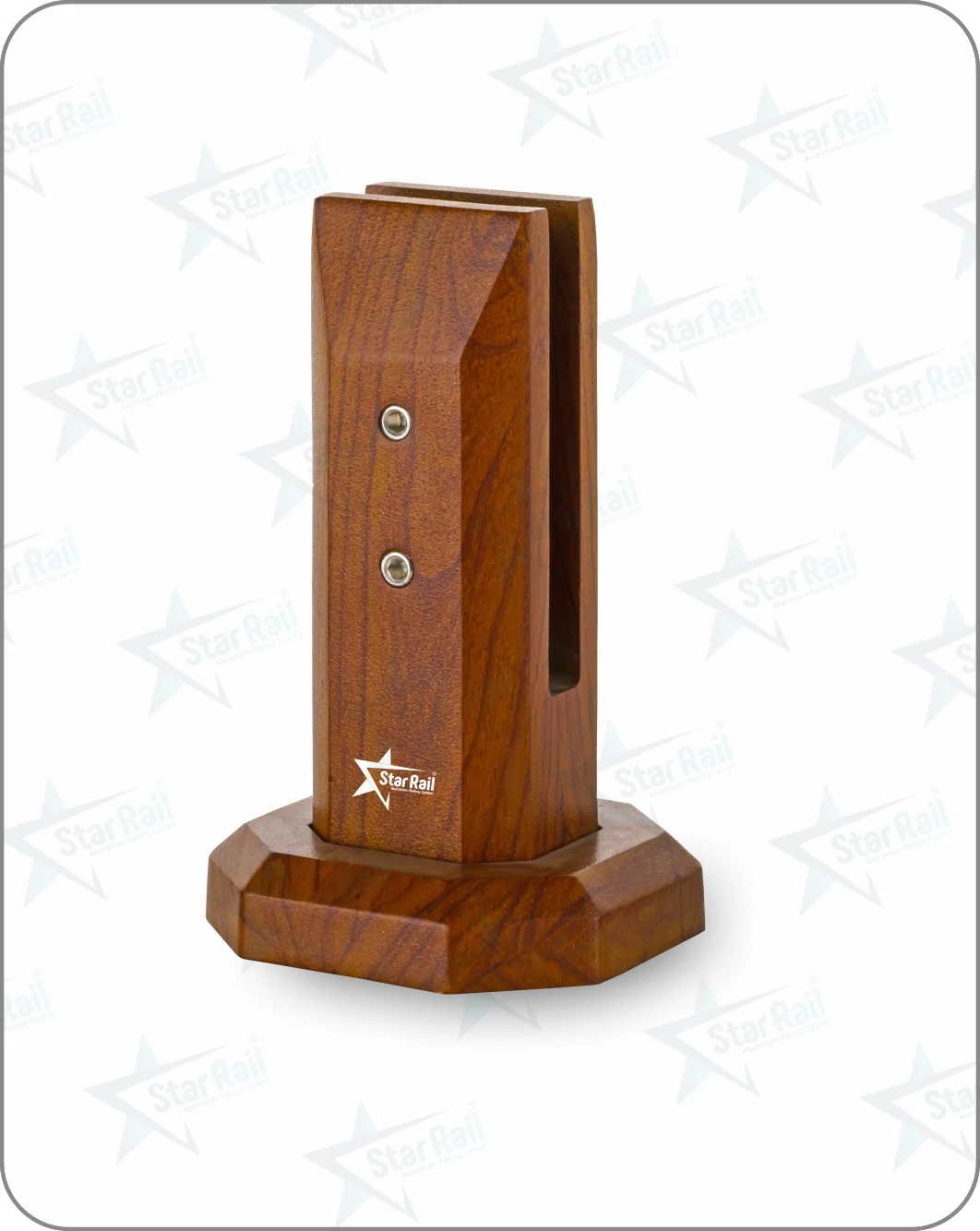 Square Spigot SRS-11 - Architectural Aluminium Glass Railing Hardware | Star Rail Gujarat Wholesaler