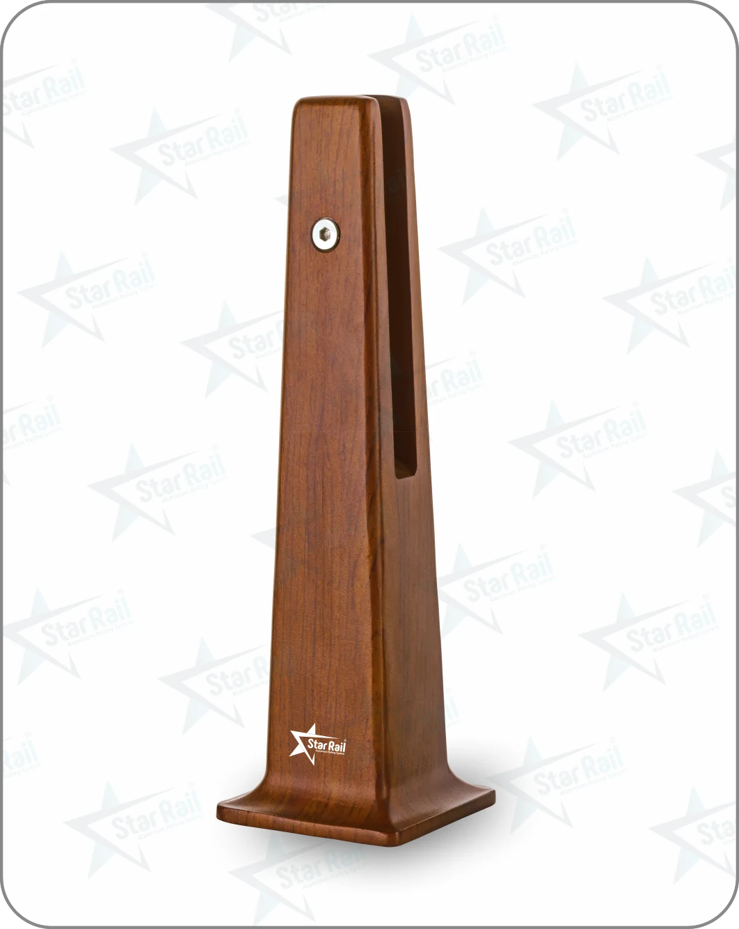 Square Tower Spigot SRS-15 - Architectural Aluminium Glass Railing Hardware | Star Rail Gujarat Wholesaler