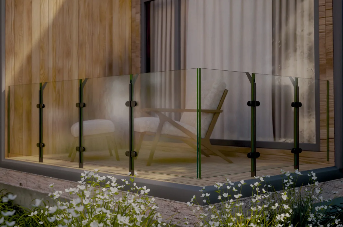 SS 304 Terrace Frameless