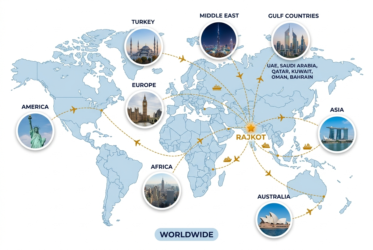 Star Rail Worldwide Export Network