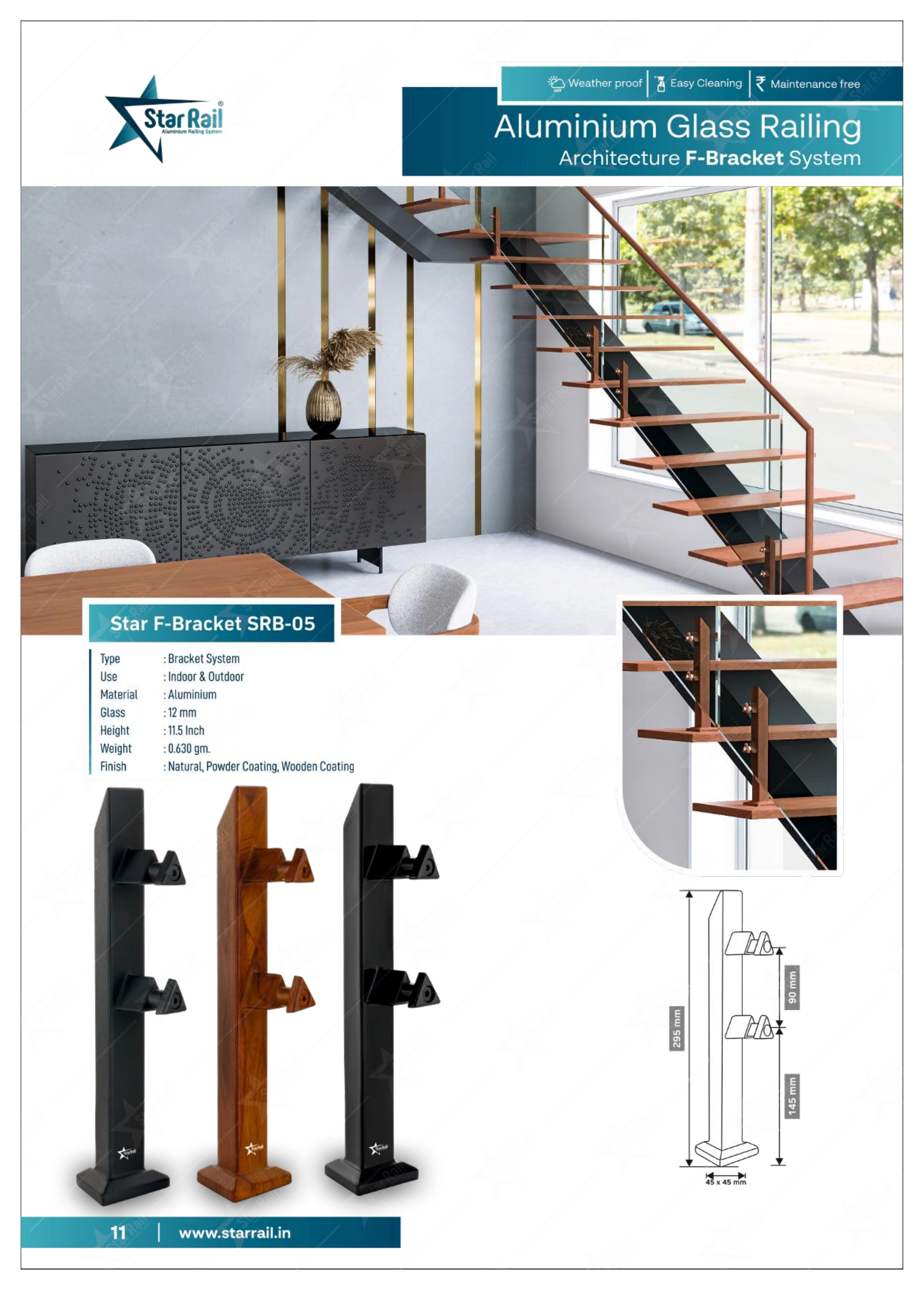 Aluminium Spigot Glass Railing Catalogue — Page 11