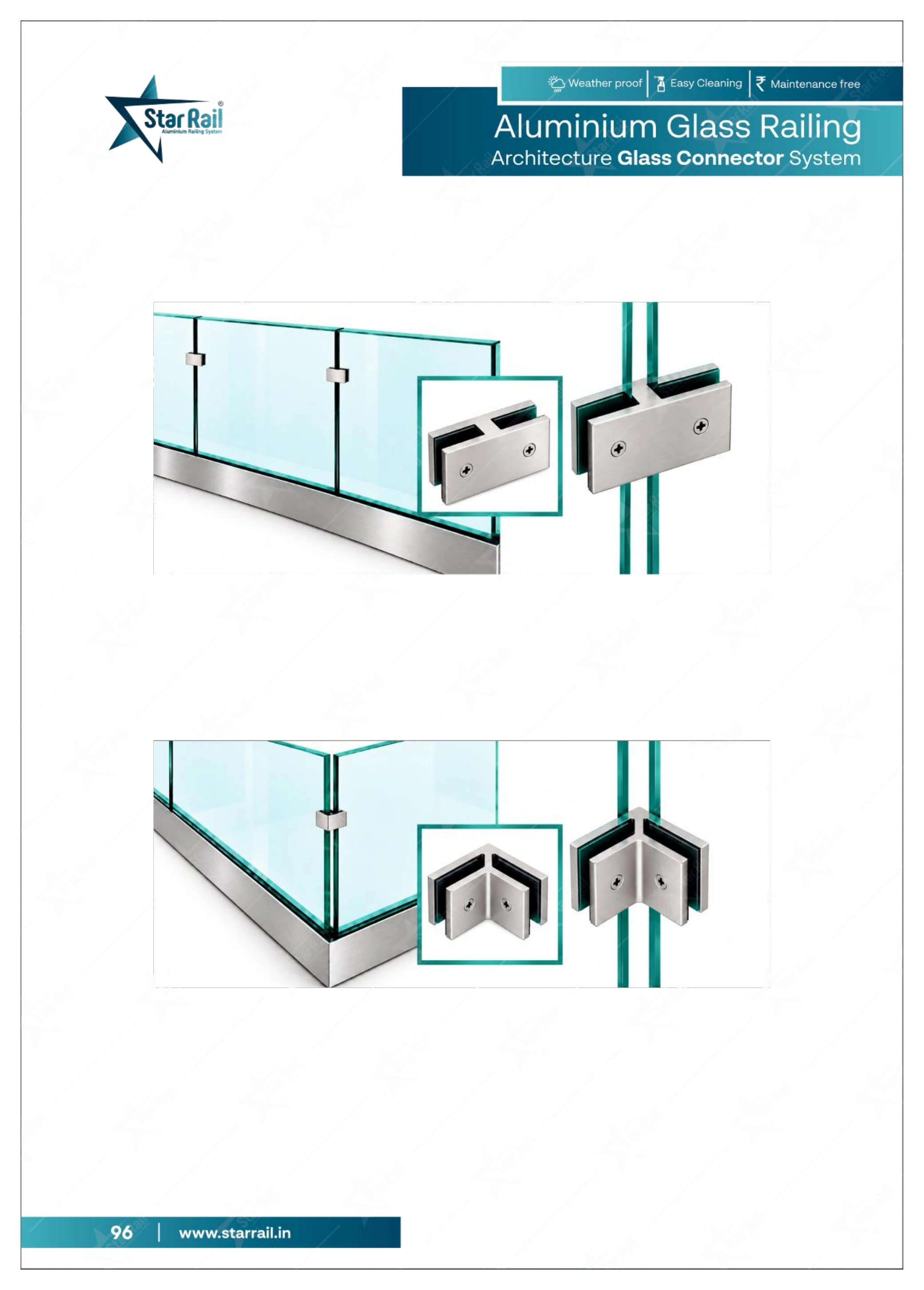 Aluminium Spigot Glass Railing Catalogue — Page 96