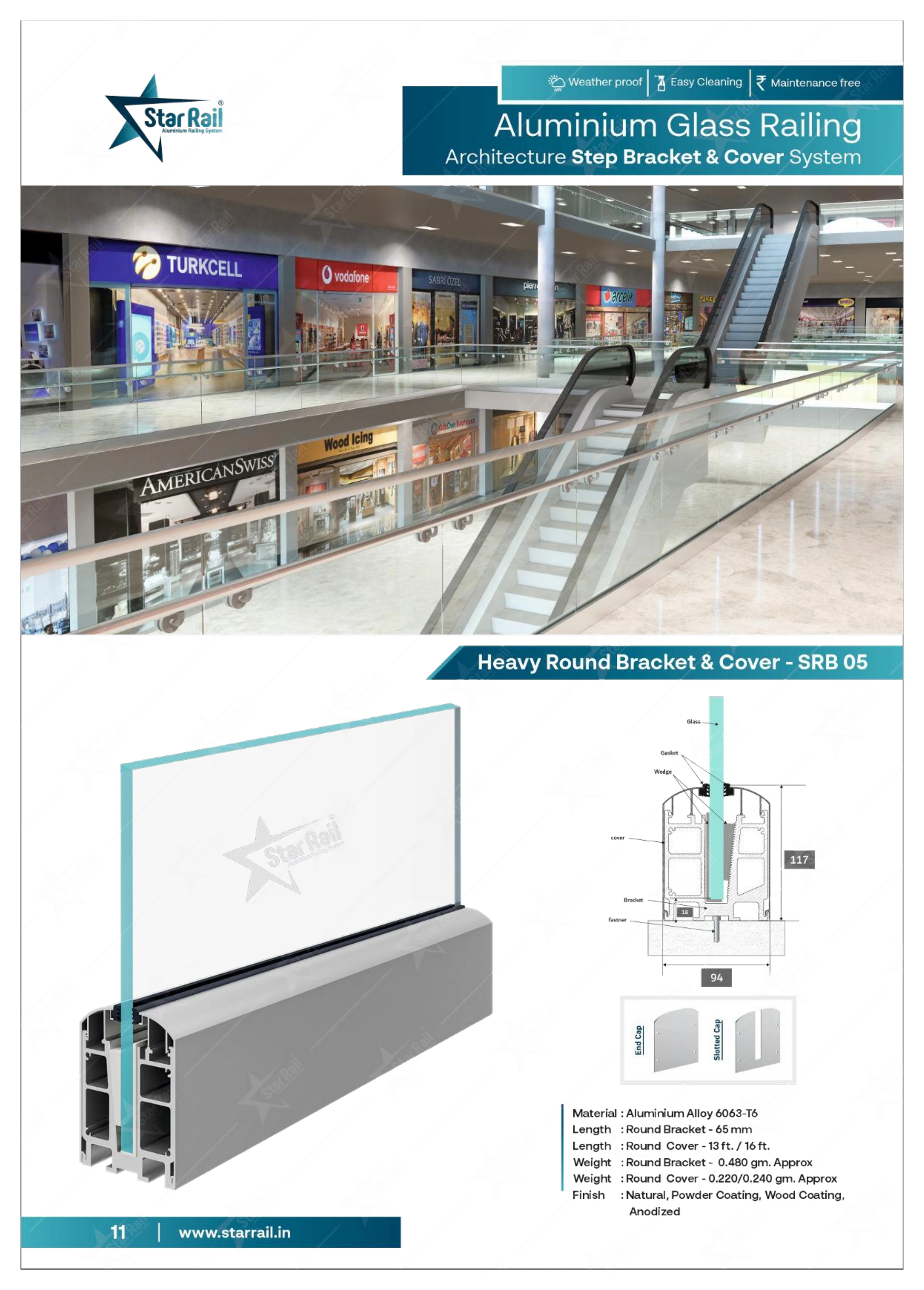 Top & Bottom Profile Railings Catalogue — Page 11