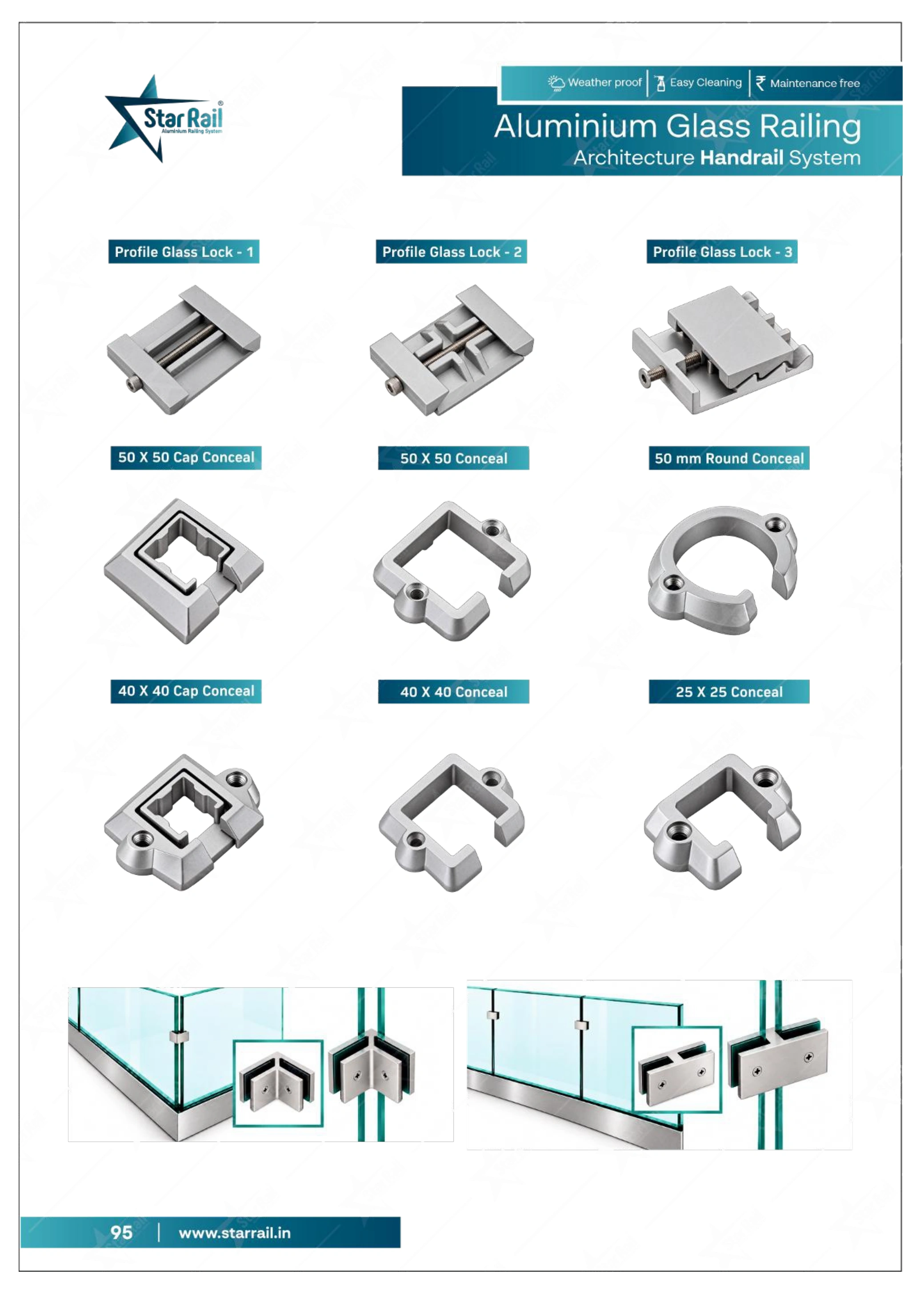 Top & Bottom Profile Railings Catalogue — Page 95