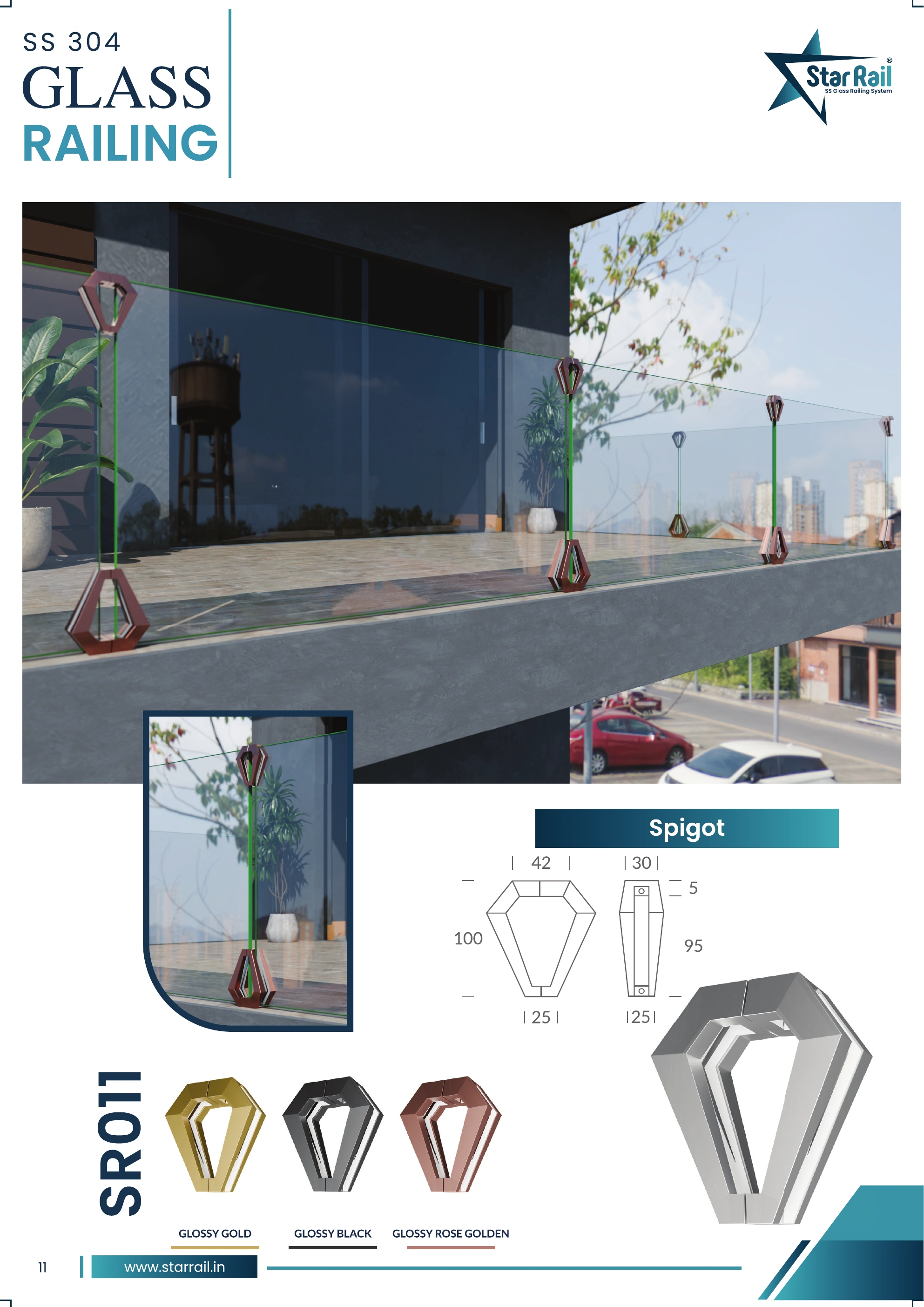 Stainless Steel Glass Railing Catalogue — Page 16