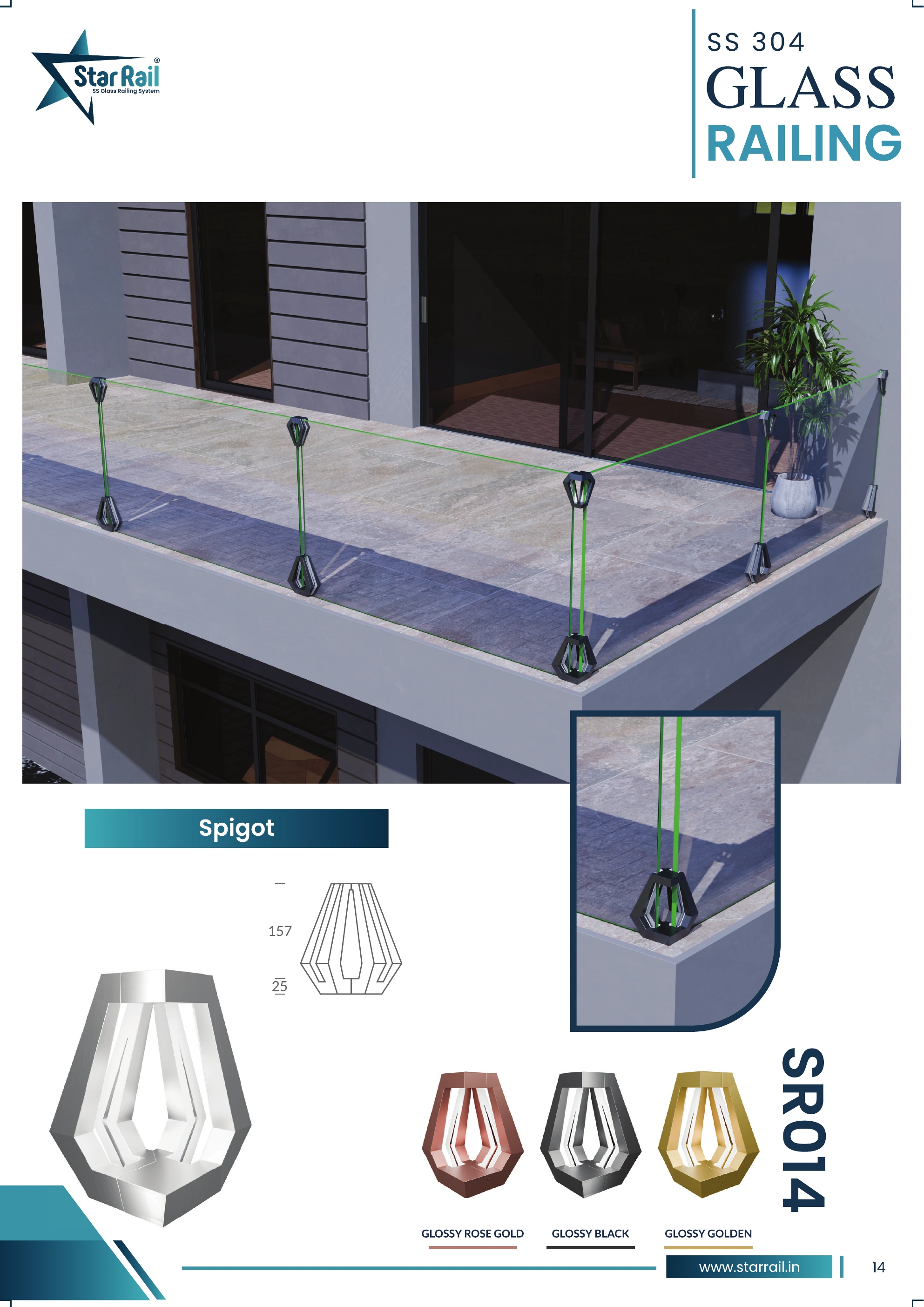 Stainless Steel Glass Railing Catalogue — Page 19