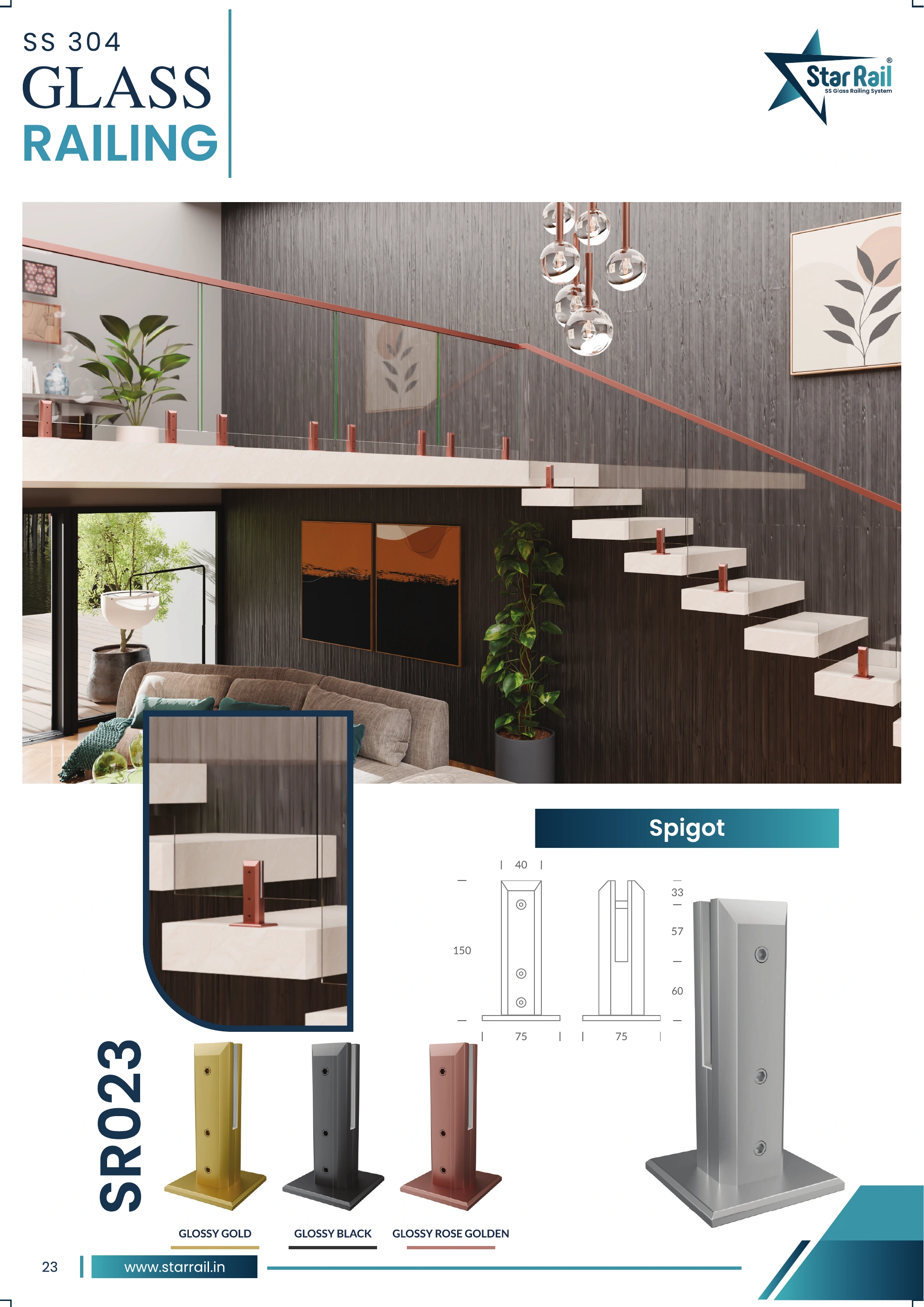 Stainless Steel Glass Railing Catalogue — Page 28