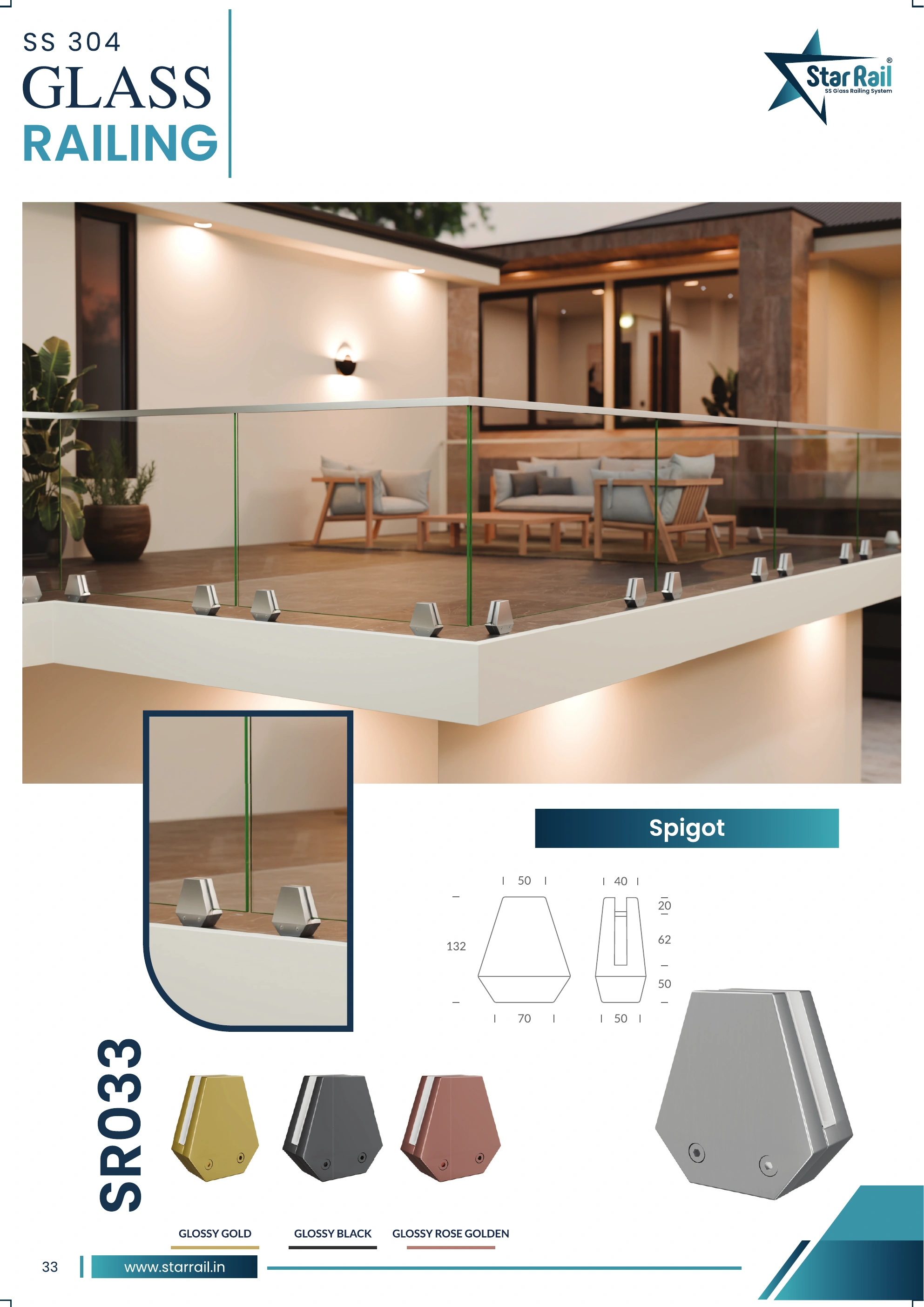 Stainless Steel Glass Railing Catalogue — Page 38