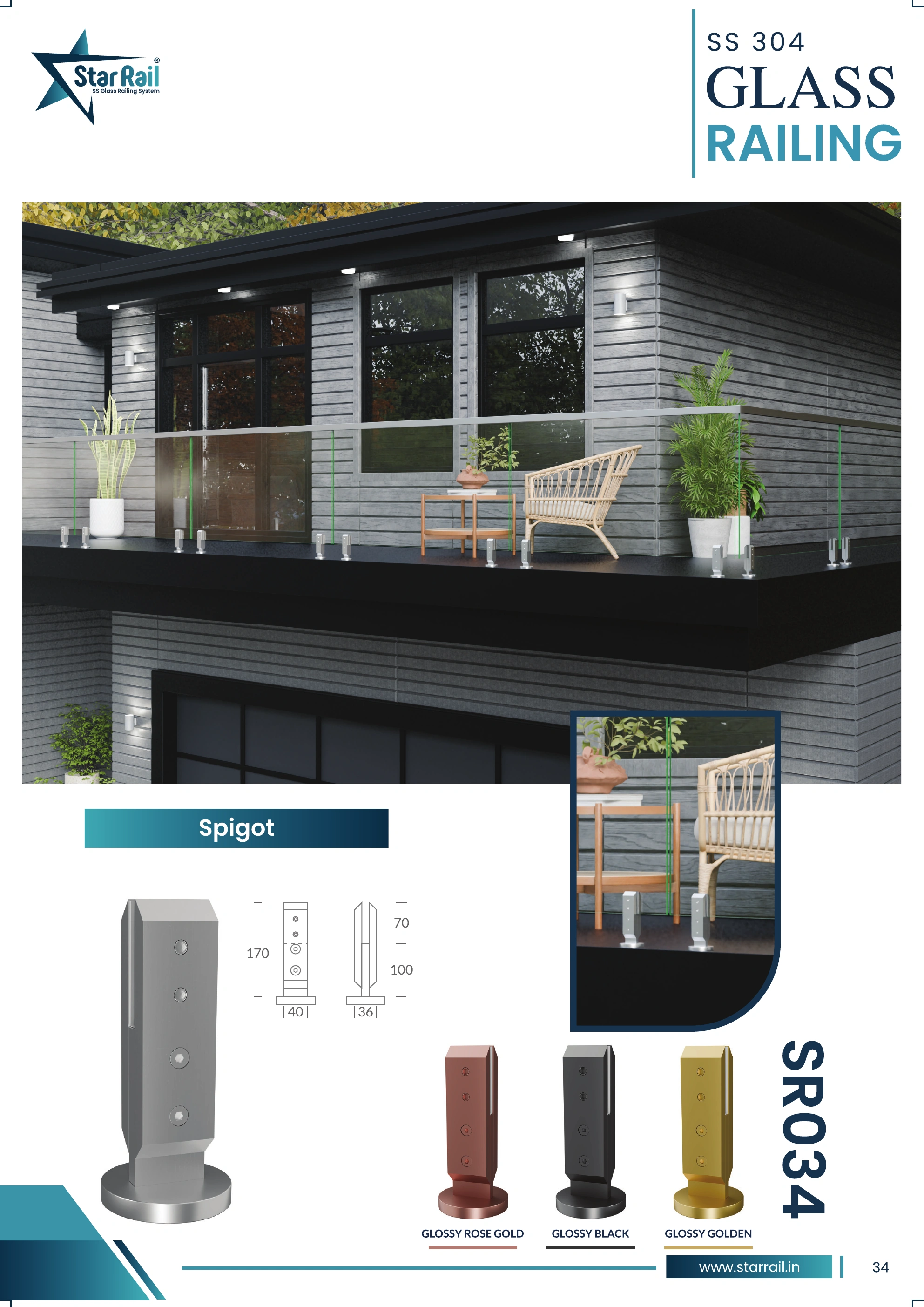 Stainless Steel Glass Railing Catalogue — Page 39