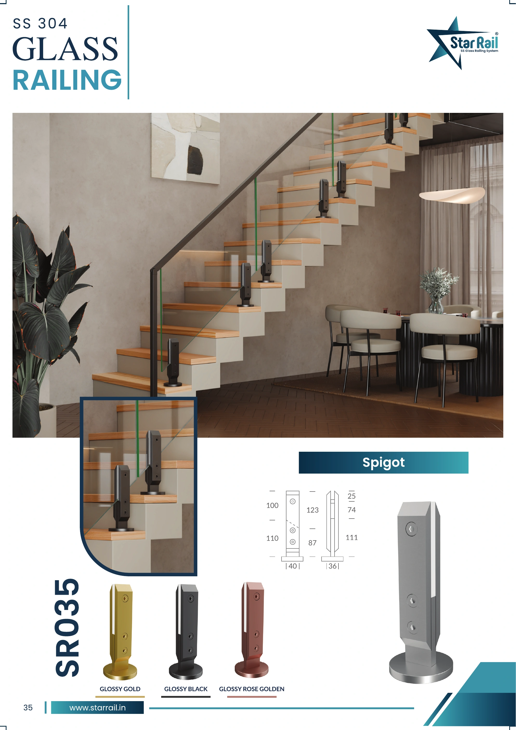 Stainless Steel Glass Railing Catalogue — Page 40
