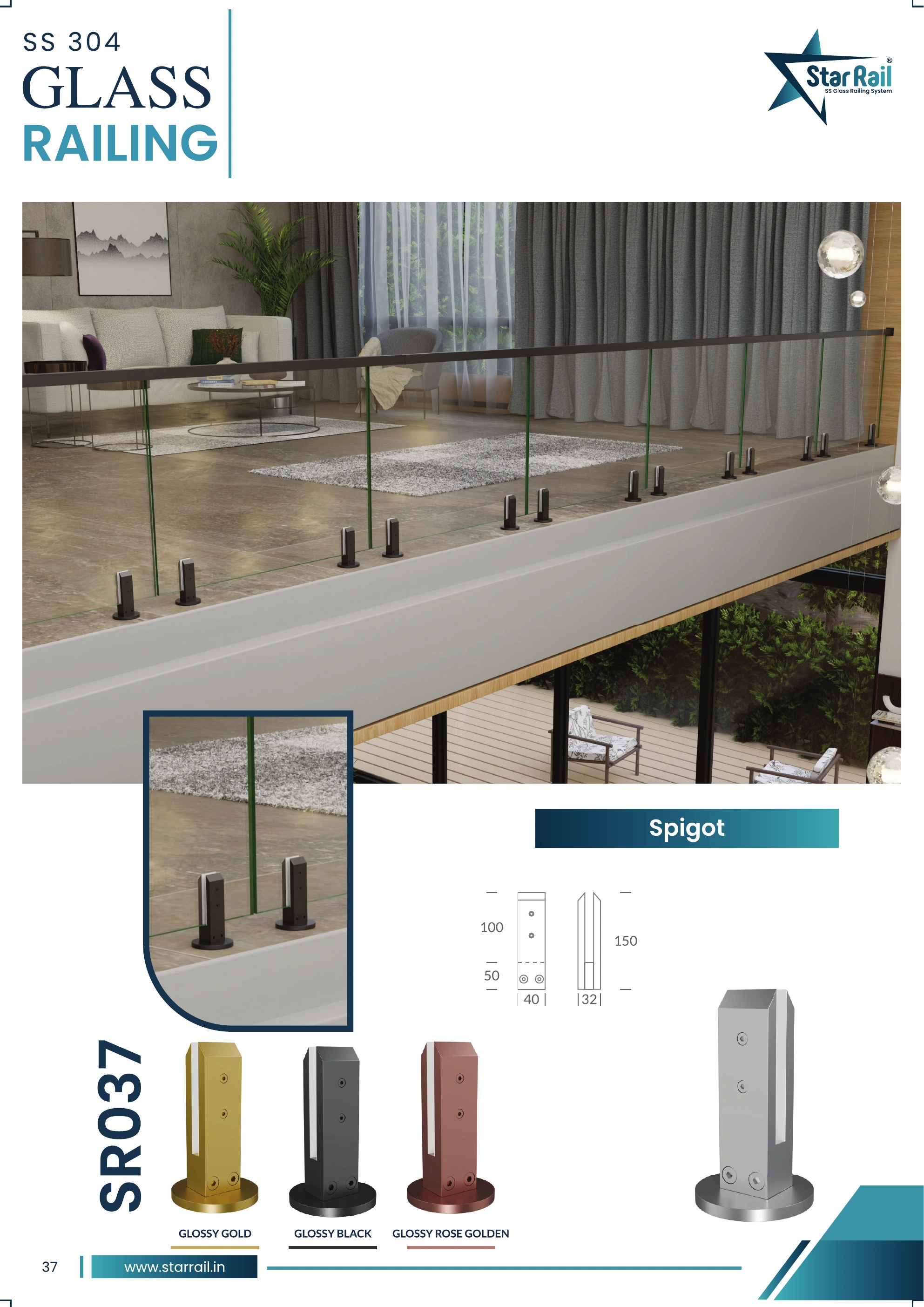 Stainless Steel Glass Railing Catalogue — Page 42