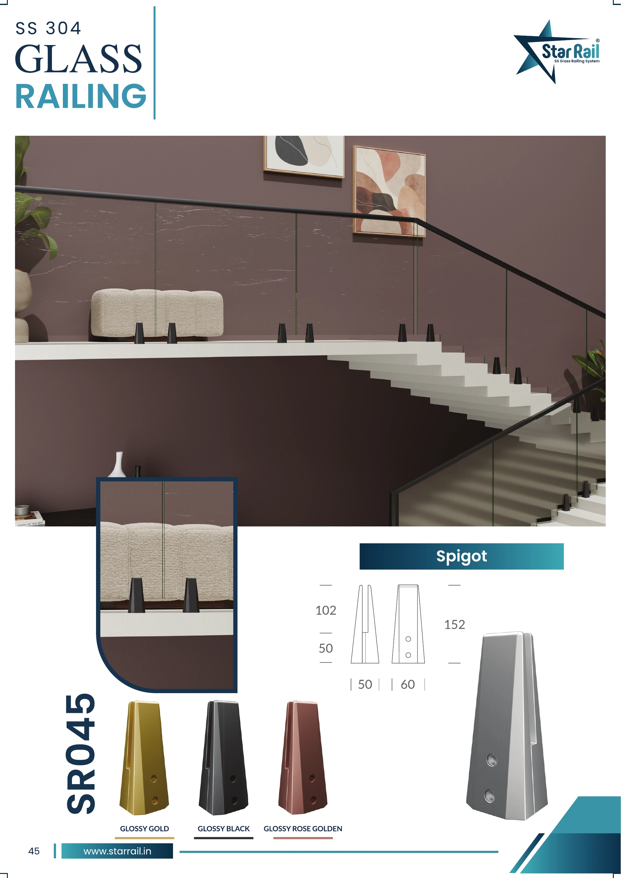 Stainless Steel Glass Railing Catalogue — Page 50