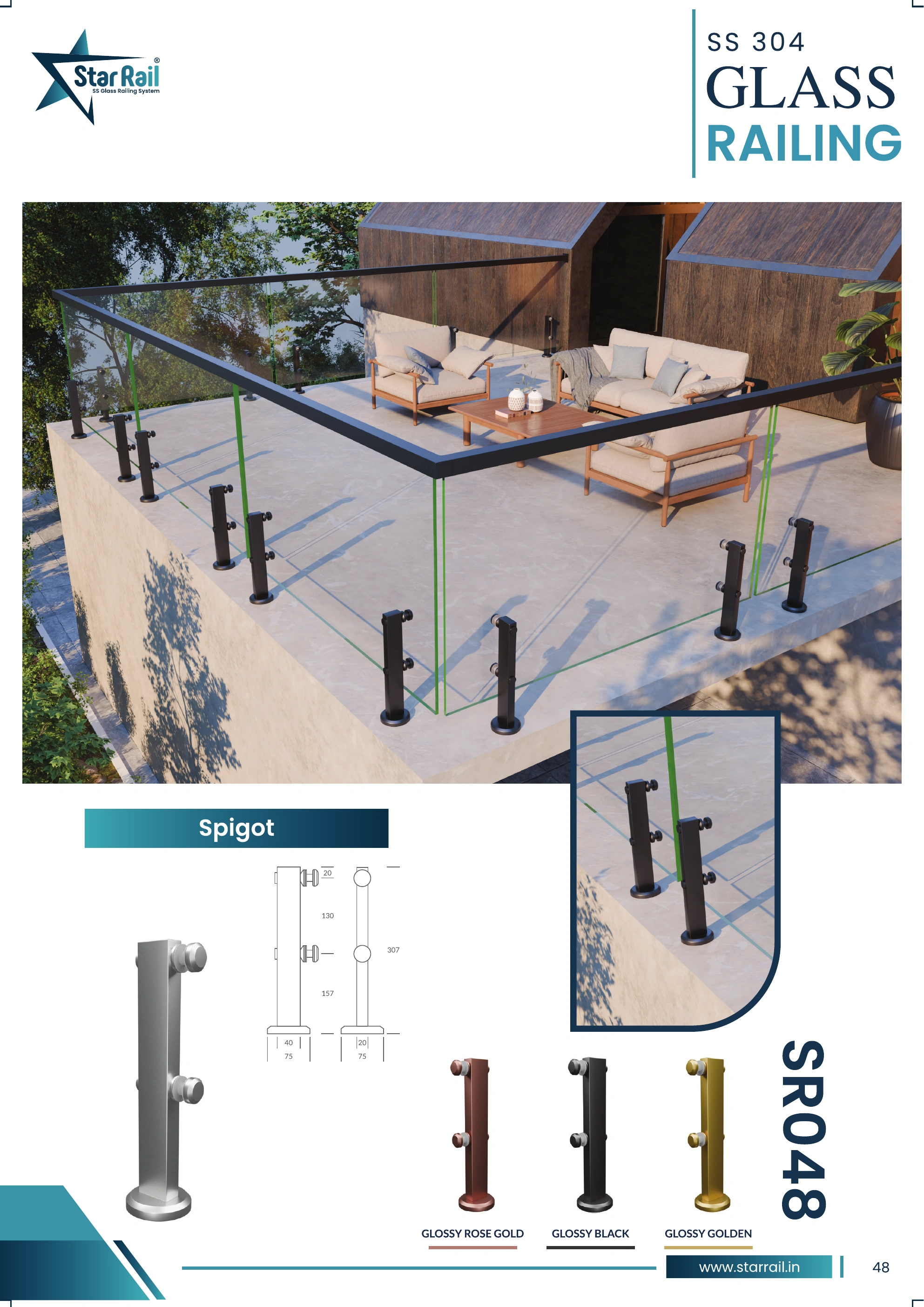 Stainless Steel Glass Railing Catalogue — Page 53
