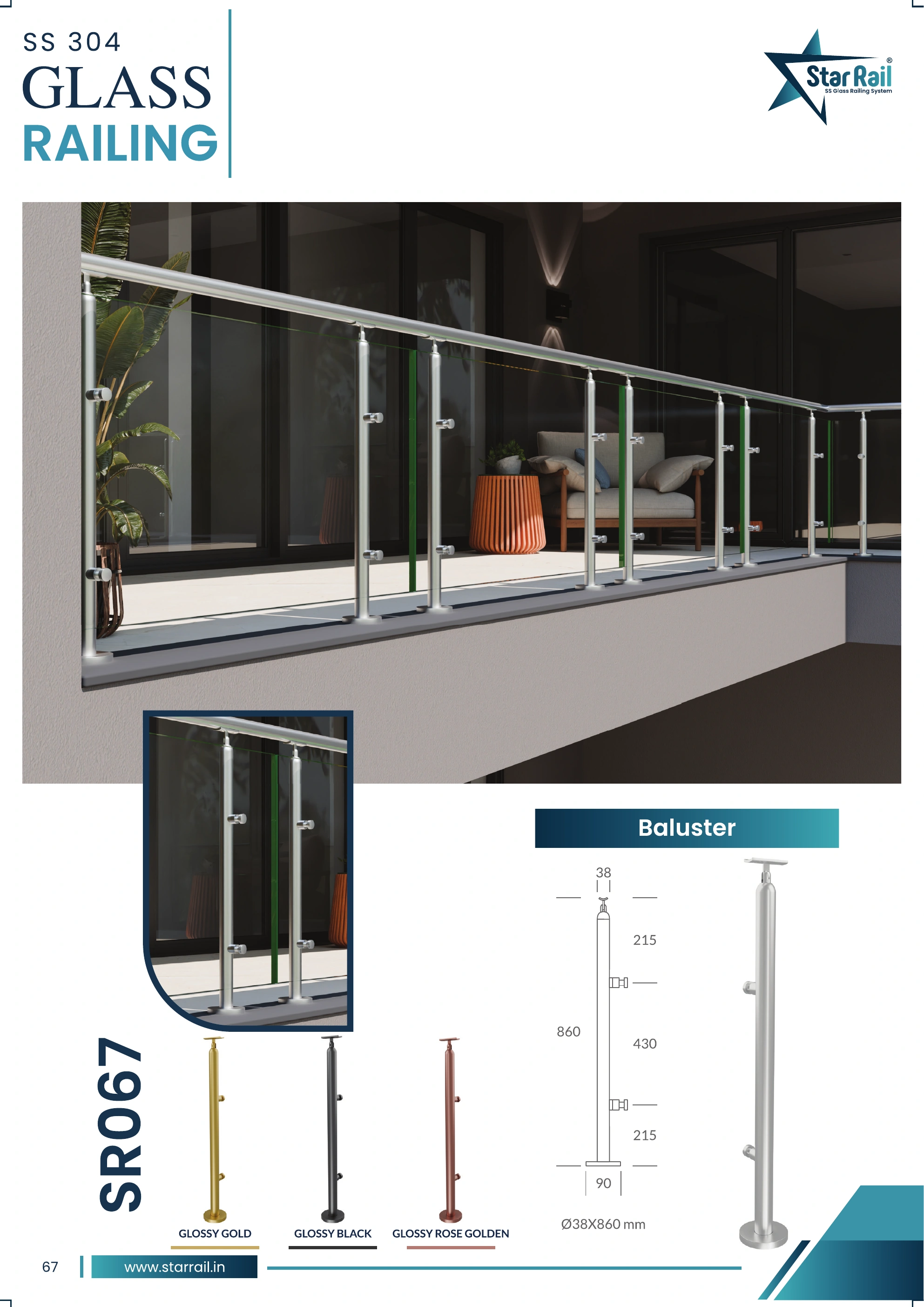 Stainless Steel Glass Railing Catalogue — Page 72