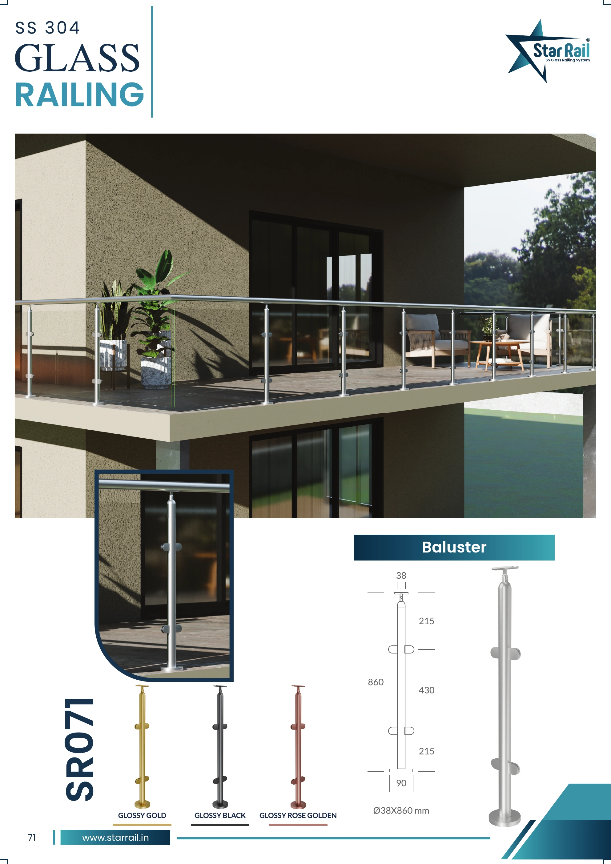 Stainless Steel Glass Railing Catalogue — Page 76