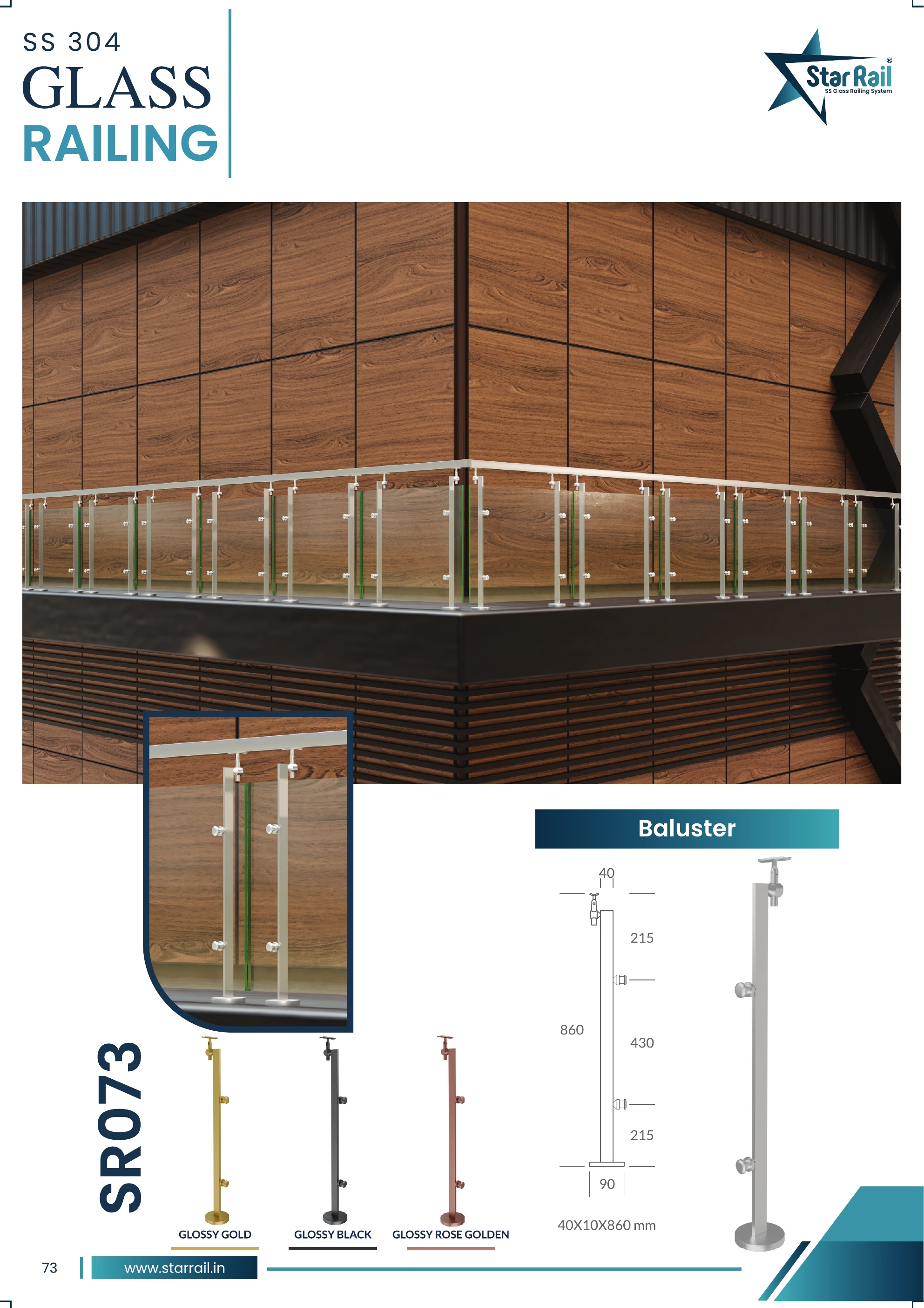 Stainless Steel Glass Railing Catalogue — Page 78