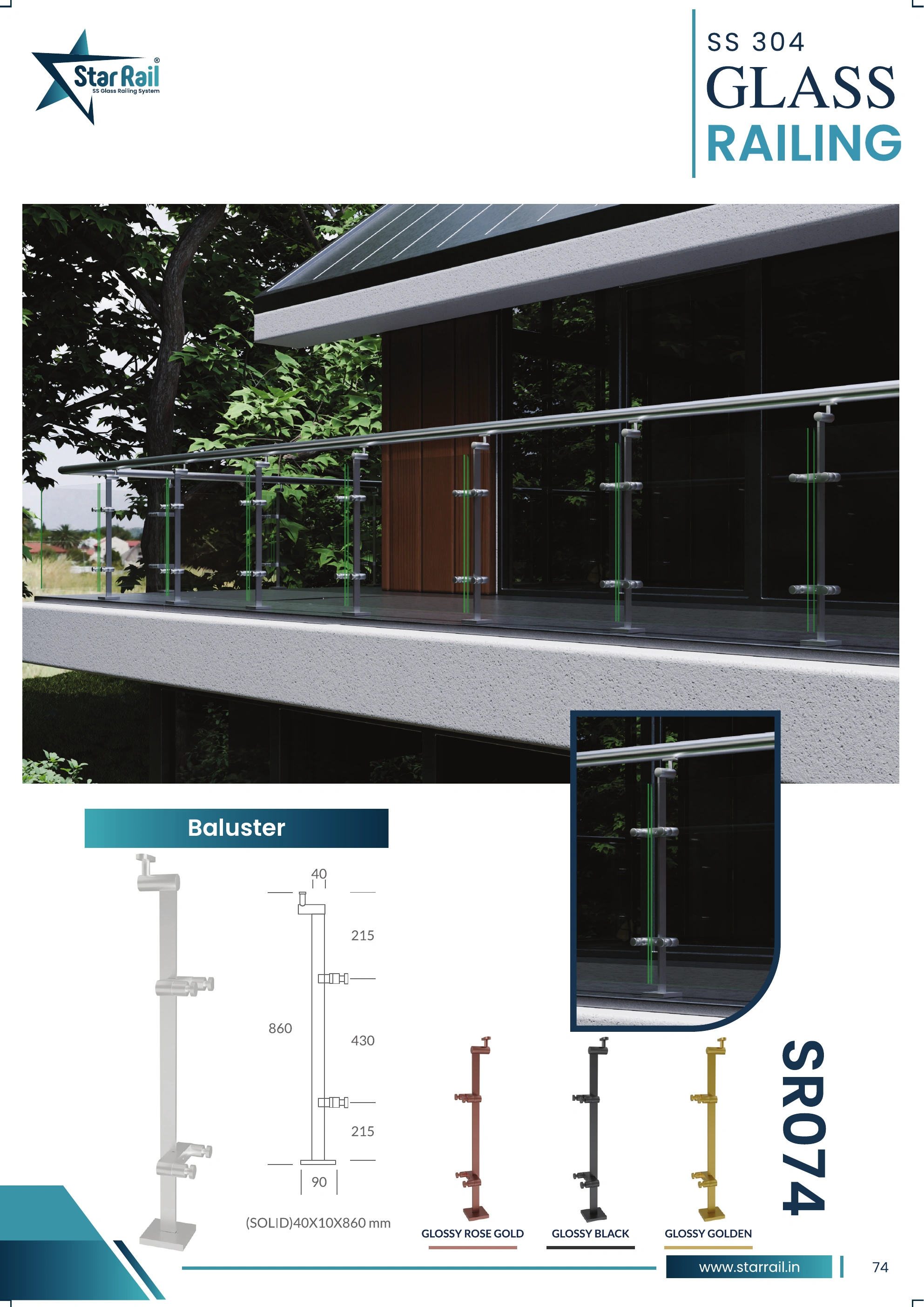 Stainless Steel Glass Railing Catalogue — Page 79