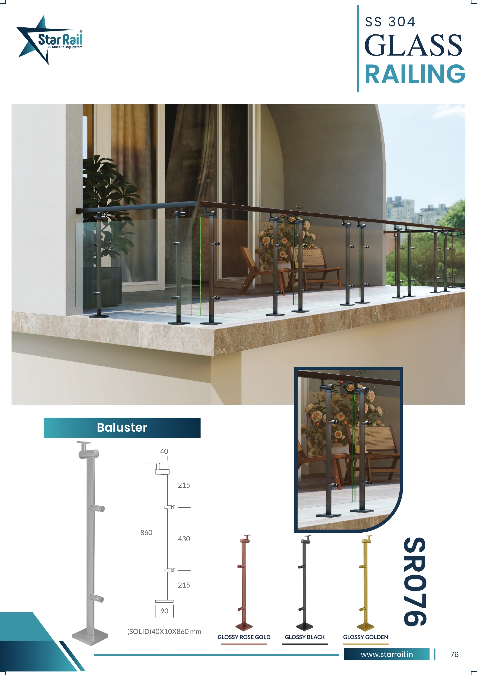 Stainless Steel Glass Railing Catalogue — Page 81