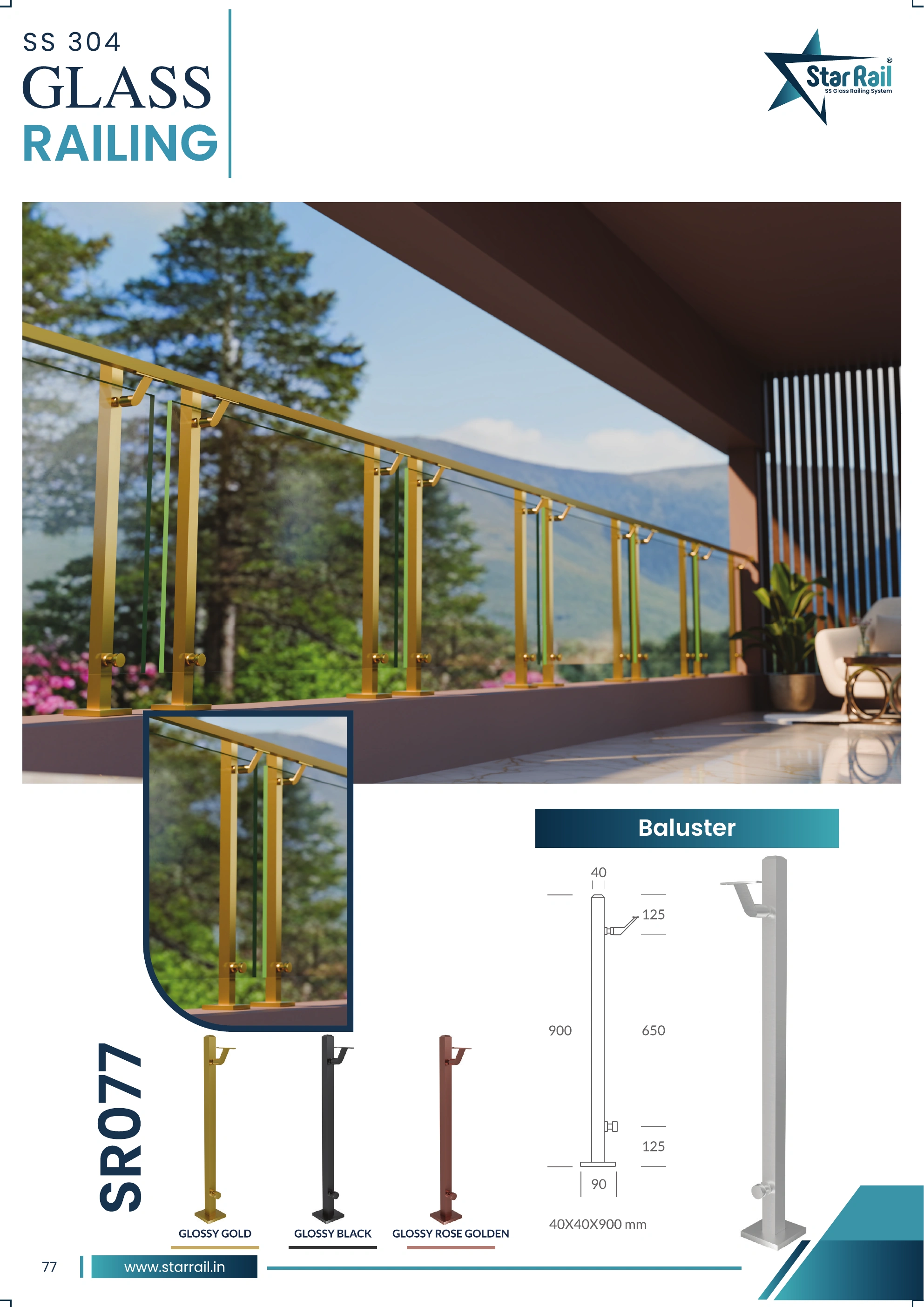 Stainless Steel Glass Railing Catalogue — Page 82