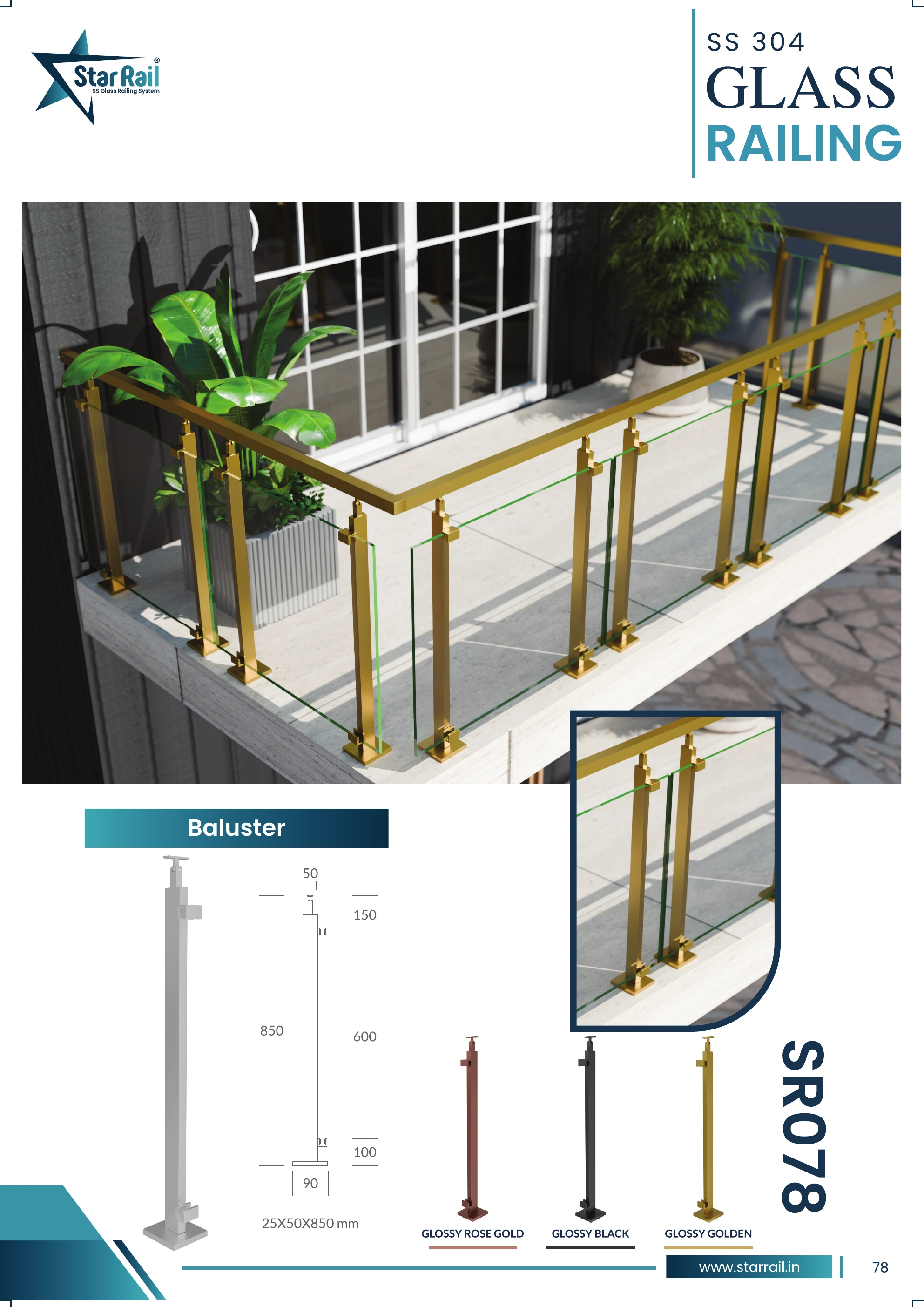 Stainless Steel Glass Railing Catalogue — Page 83