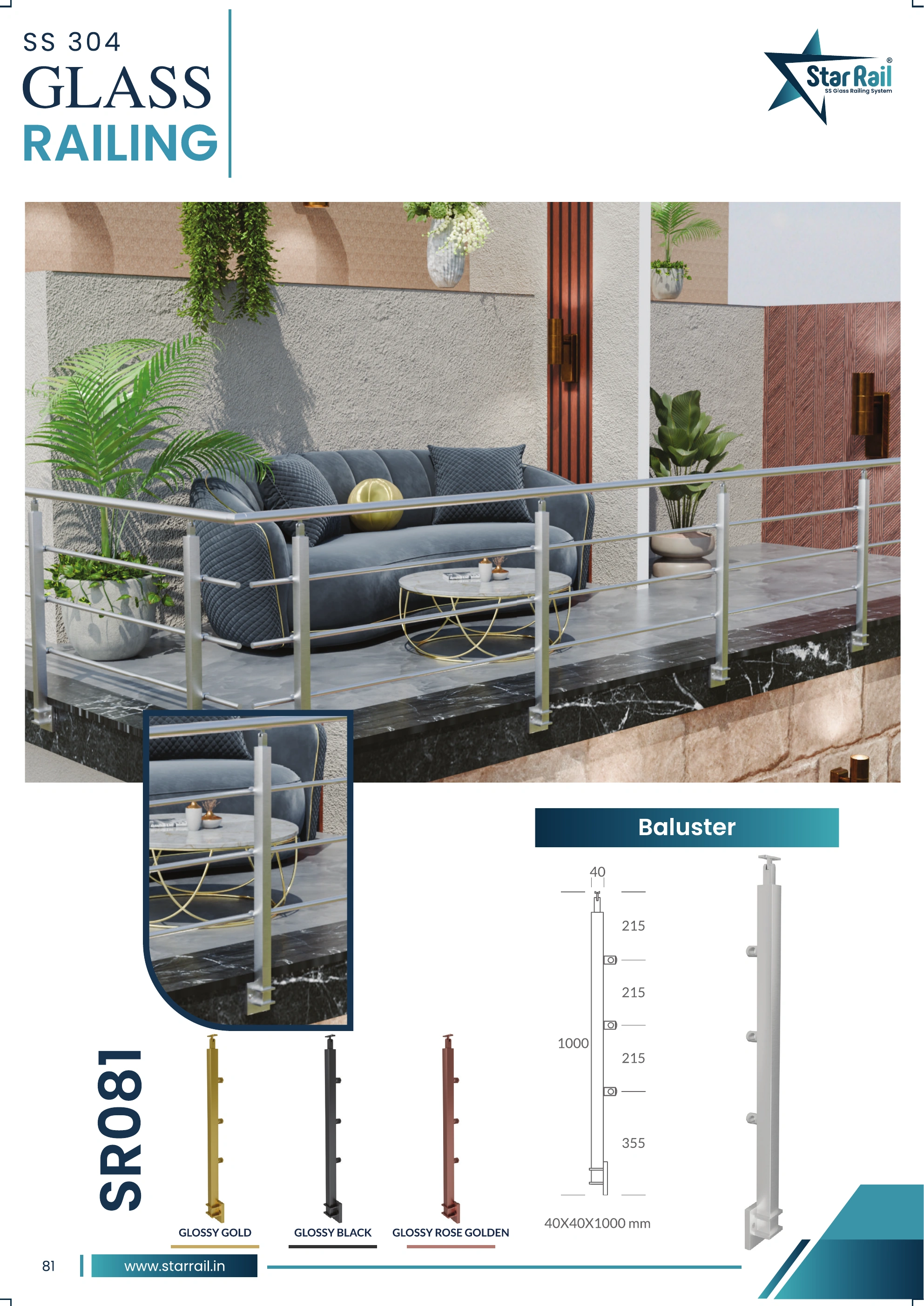 Stainless Steel Glass Railing Catalogue — Page 86