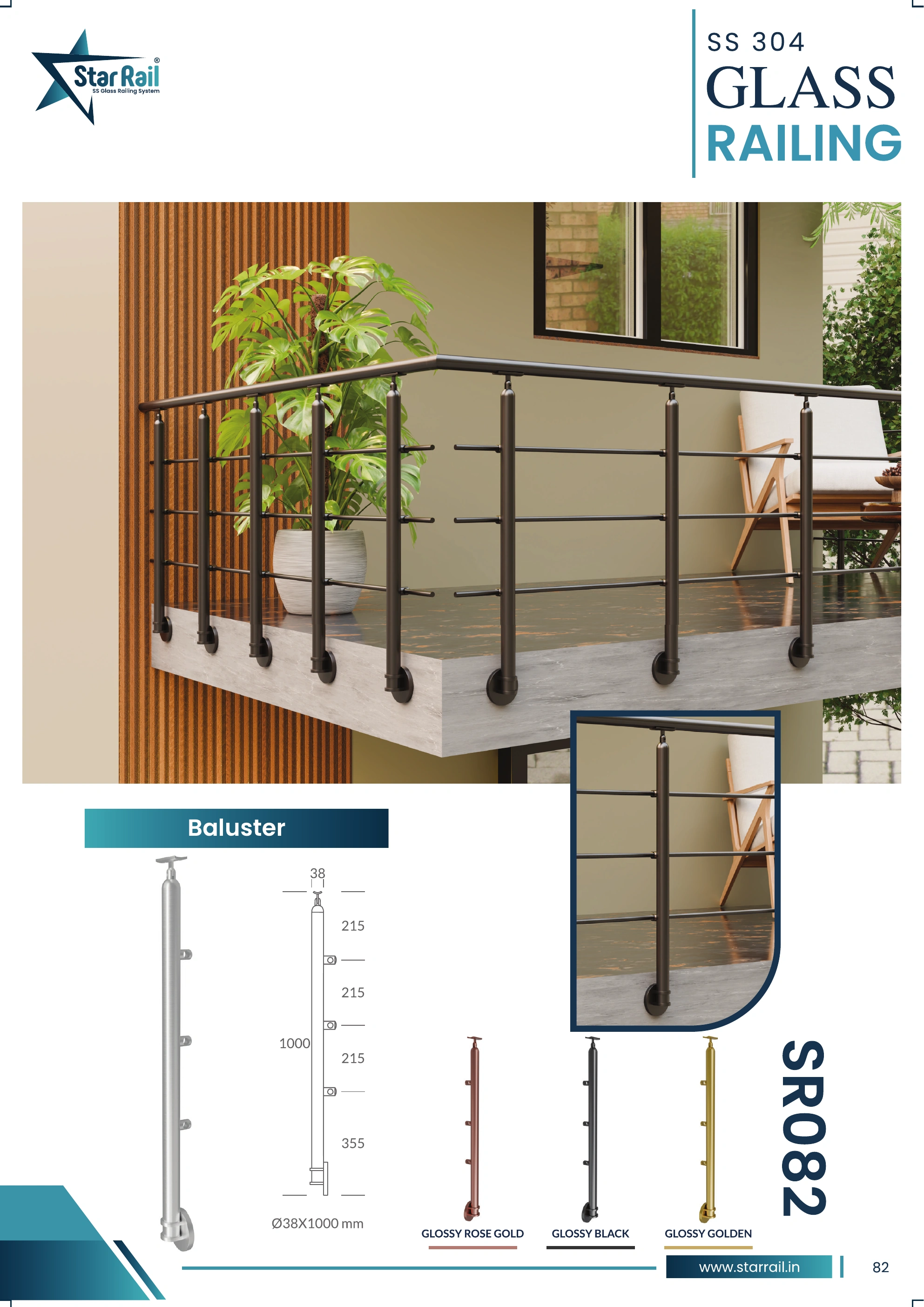 Stainless Steel Glass Railing Catalogue — Page 87