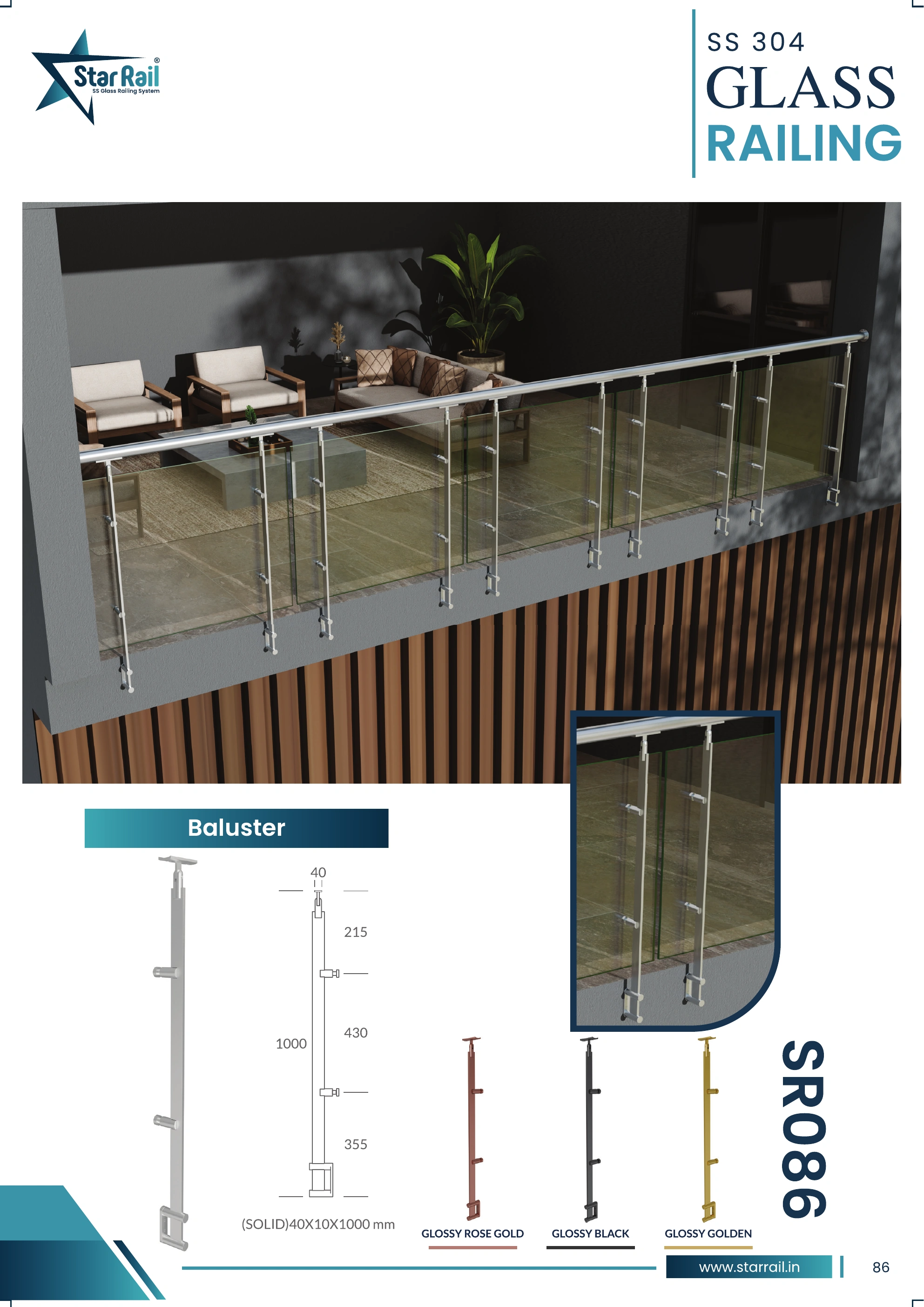 Stainless Steel Glass Railing Catalogue — Page 91