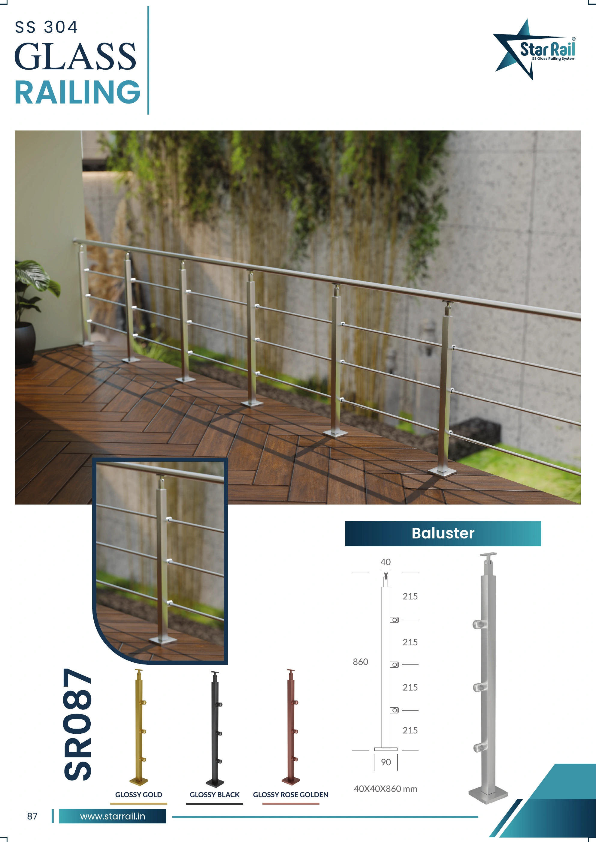 Stainless Steel Glass Railing Catalogue — Page 92