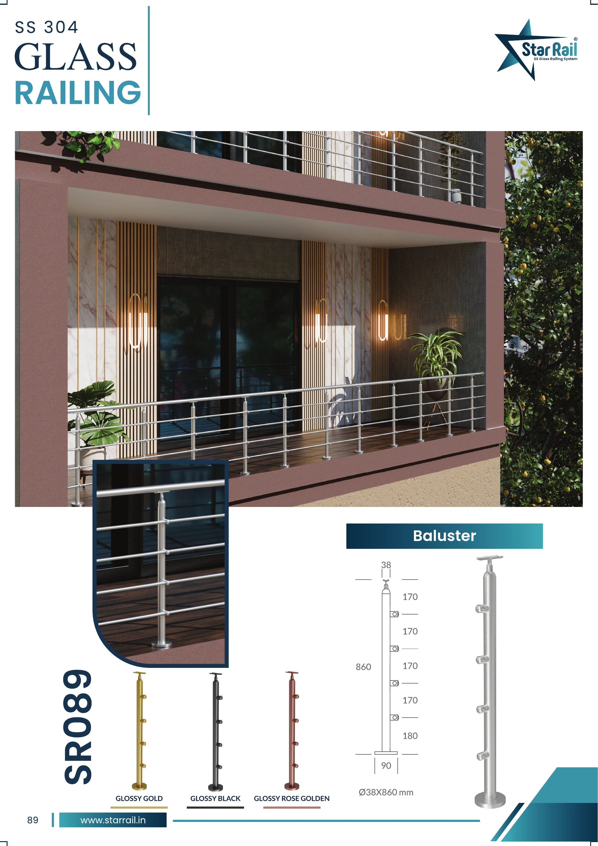 Stainless Steel Glass Railing Catalogue — Page 94