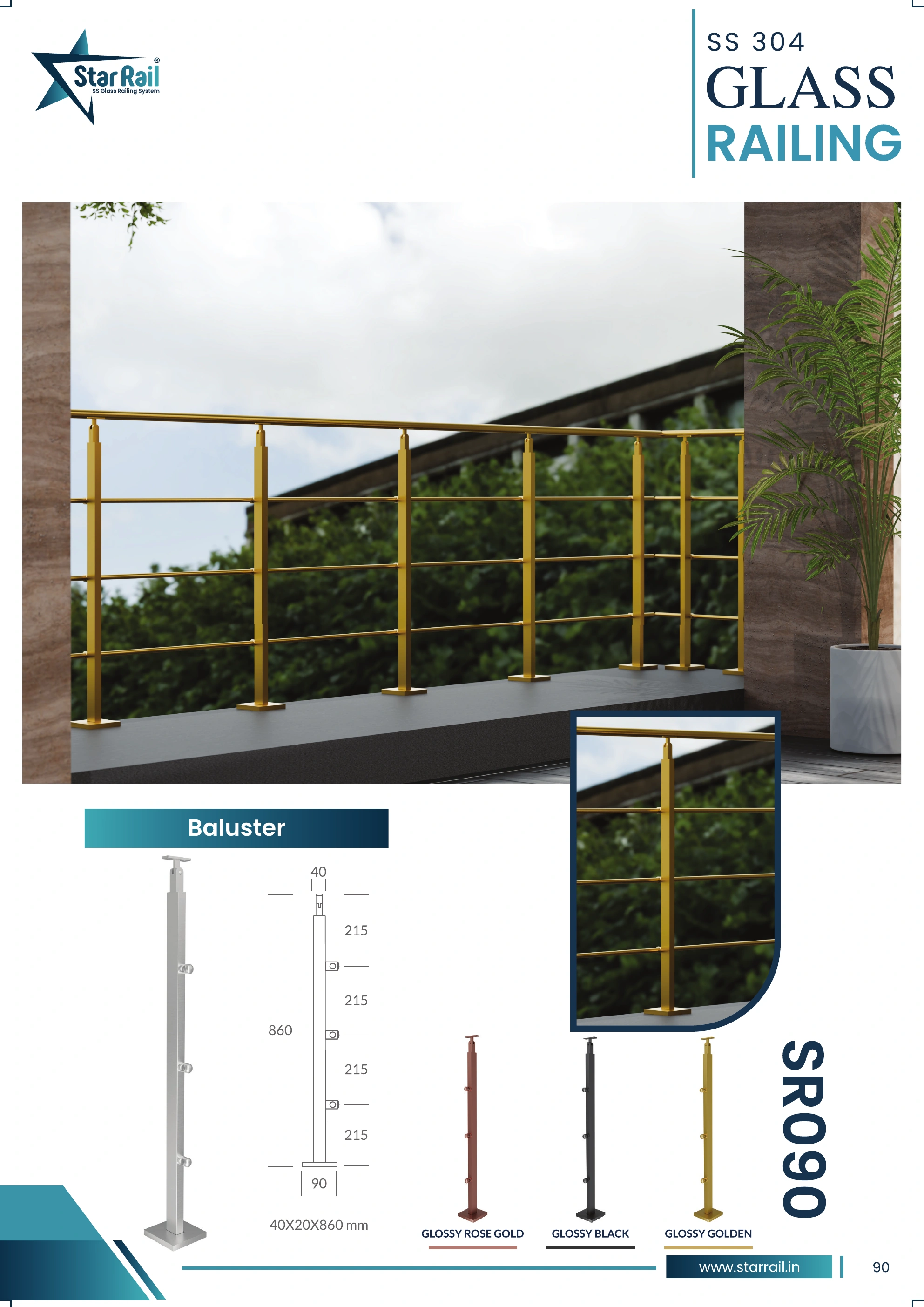 Stainless Steel Glass Railing Catalogue — Page 95