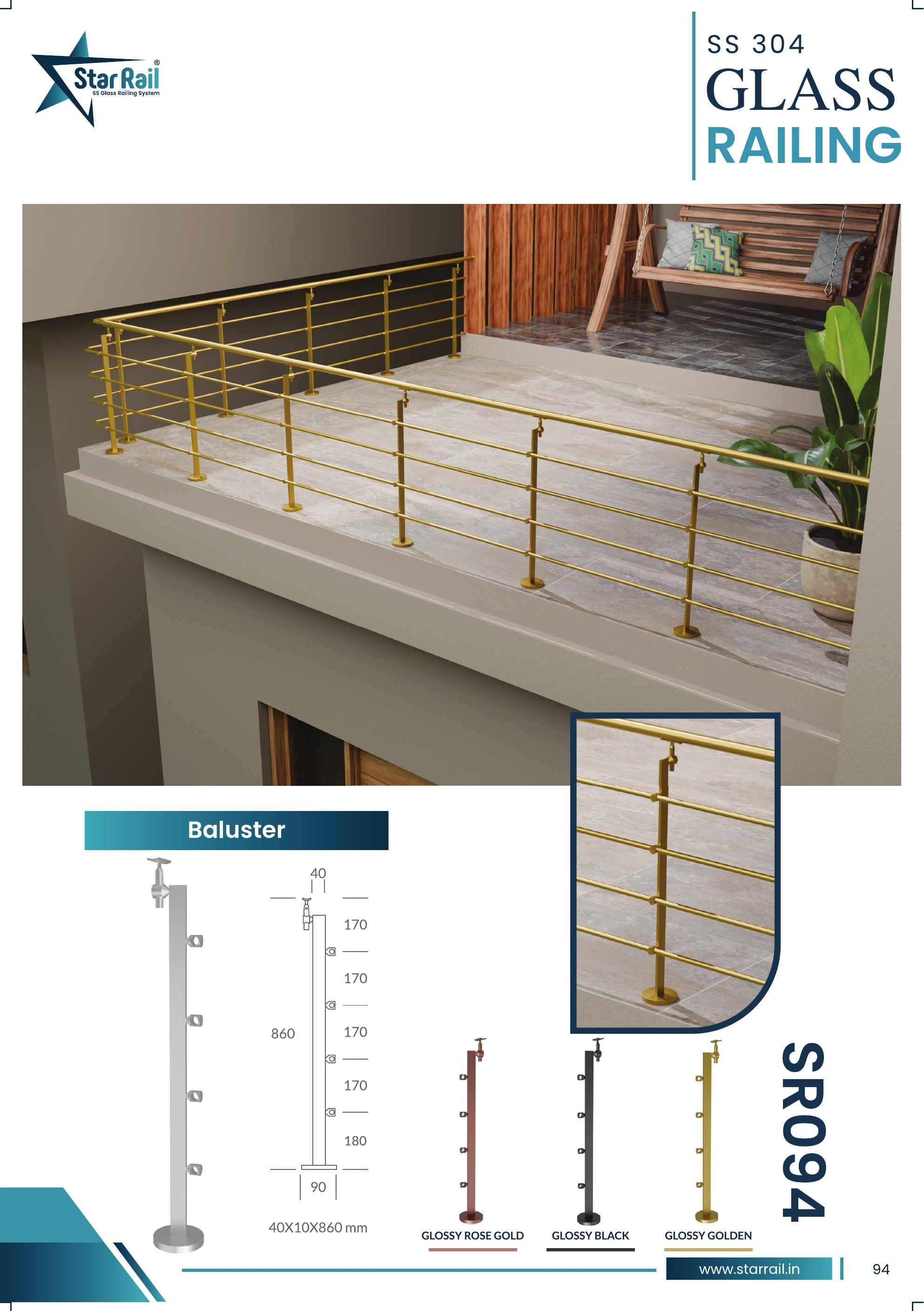 Stainless Steel Glass Railing Catalogue — Page 99