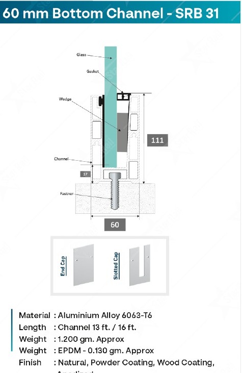 111 × 60 Bottom Channel - SRB 31 image 3