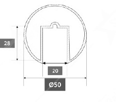 50 mm Round - SRT 02 image 2
