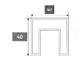 40 × 40 mm Top - SRT 05 image 2
