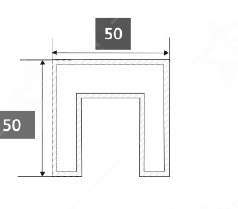 50 × 50 mm Top - SRT 06 image 2