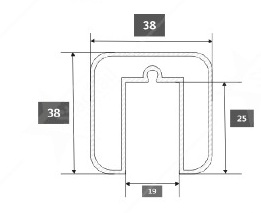 38 × 38 mm Radius - SRT 09 image 2