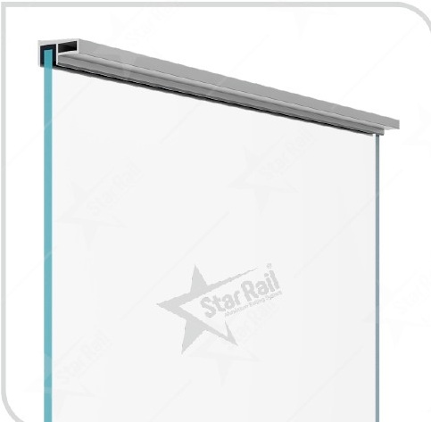 Slim Pipe Top - SRT 23 - Architectural Aluminium Glass Railing Hardware | Star Rail Gujarat Wholesaler