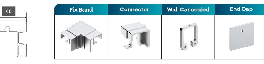 40 × 40 mm Side LED - SRT 25 image 3