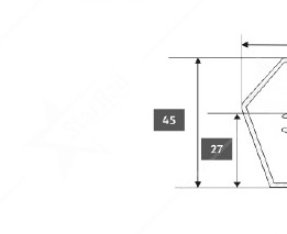 60 × 45 mm Diamond Pipe - SRT 37 image 2
