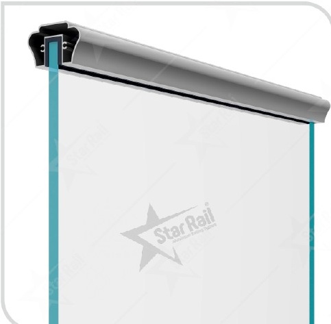 Flower - SRT 43 - Architectural Aluminium Glass Railing Hardware | Star Rail Gujarat Wholesaler