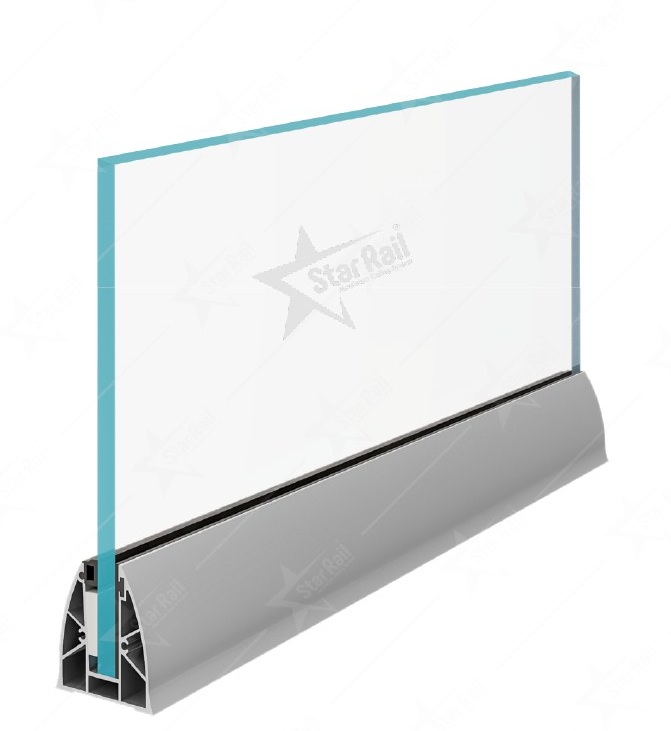 Modular Feri - SRB 03 - Architectural Aluminium Glass Railing Hardware | Star Rail Gujarat Wholesaler