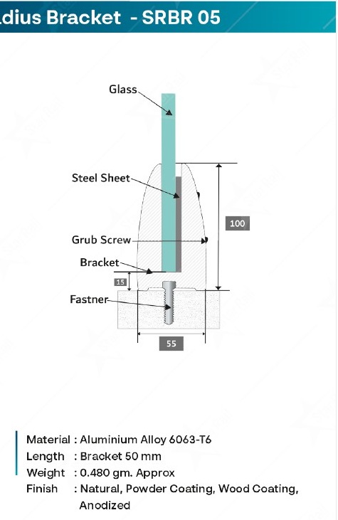 Radius Bracket - SRBR 05 image 3