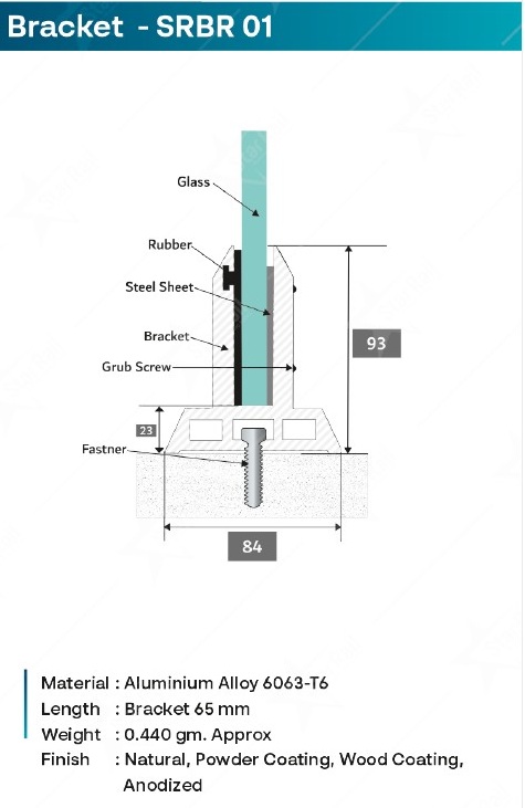 T Bracket - SRBR 01 image 3