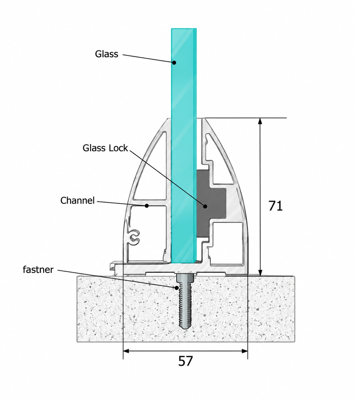 75 mm Bracket - SRB 07 image 3