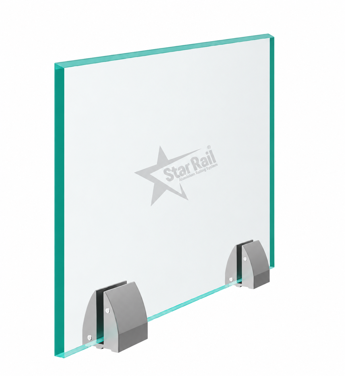 75 mm Bracket - SRB 07 - Architectural Aluminium Glass Railing Hardware | Star Rail Gujarat Wholesaler